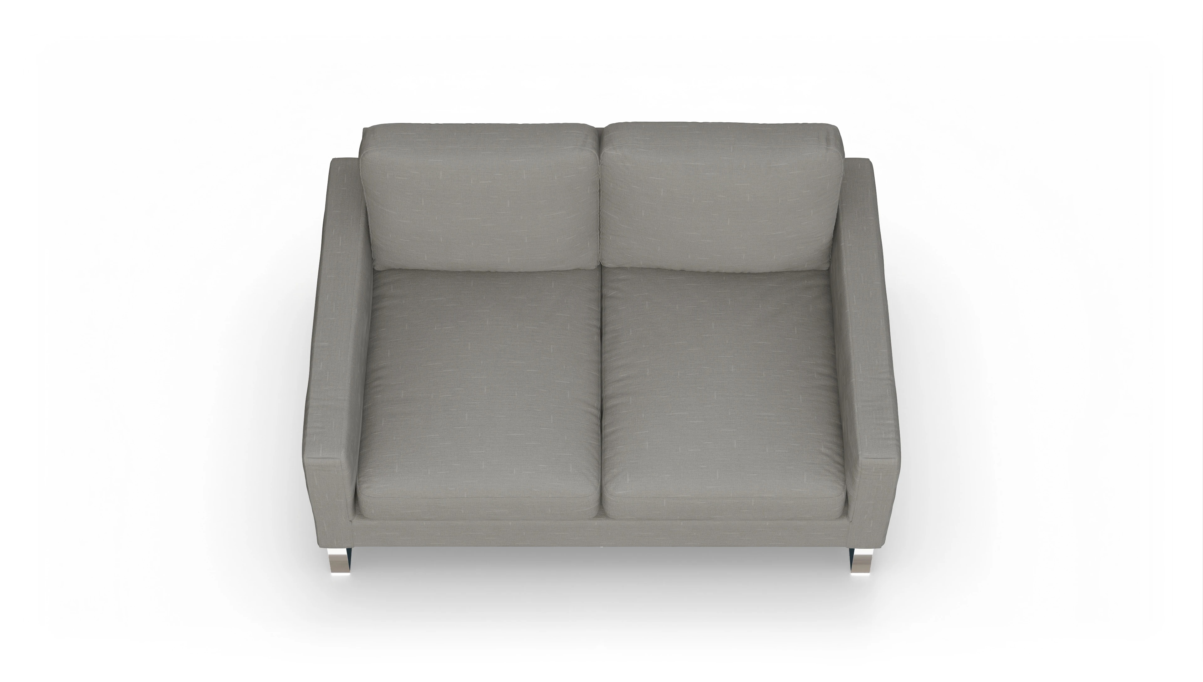 Ansicht des Produktes Cespon 2-Sitzer in Stoff grau
