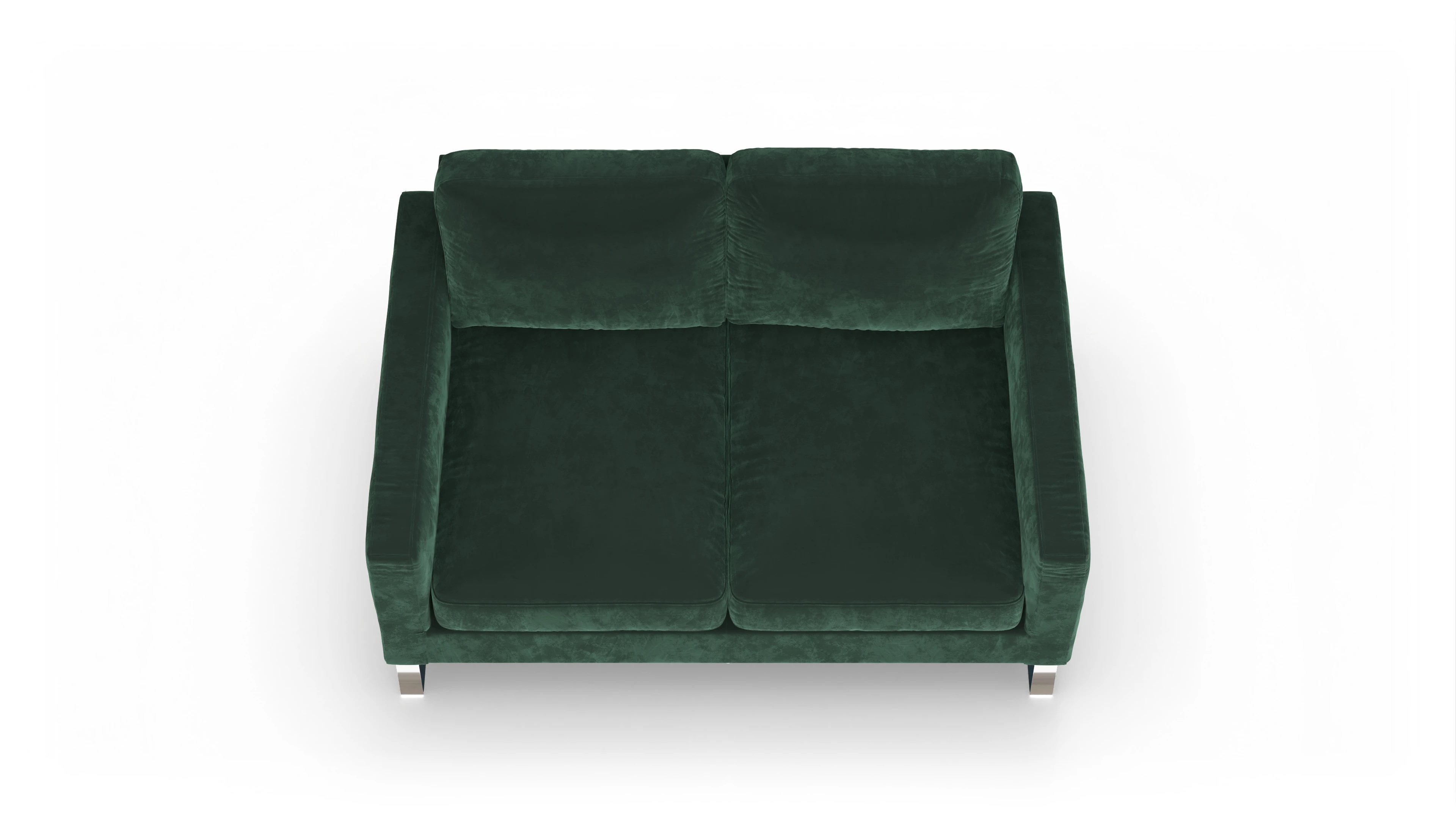 Ansicht des Produktes Cespon 2-Sitzer in Samt grün
