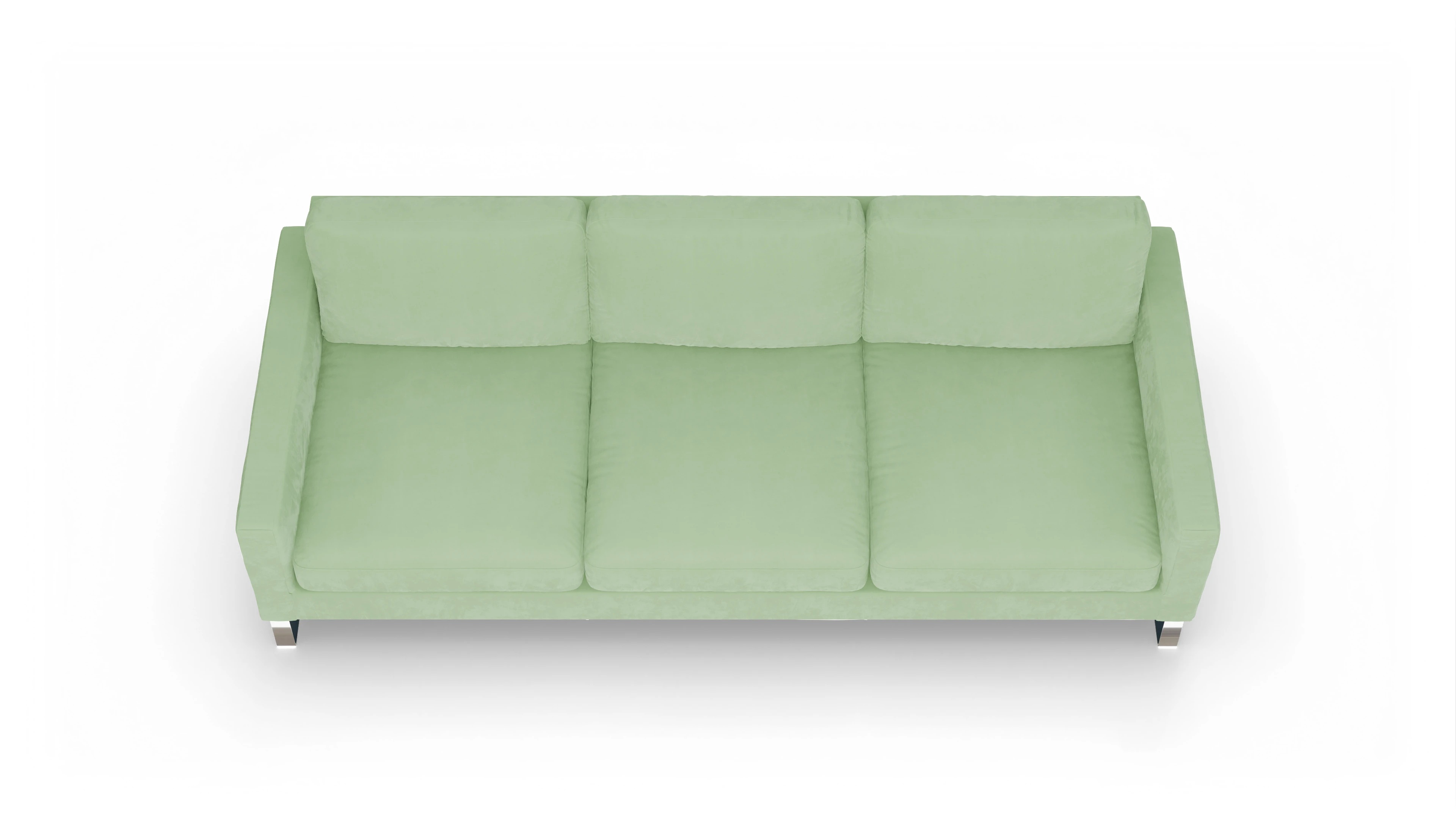 Ansicht des Produktes Cespon 4,5-Sitzer in Samt grün