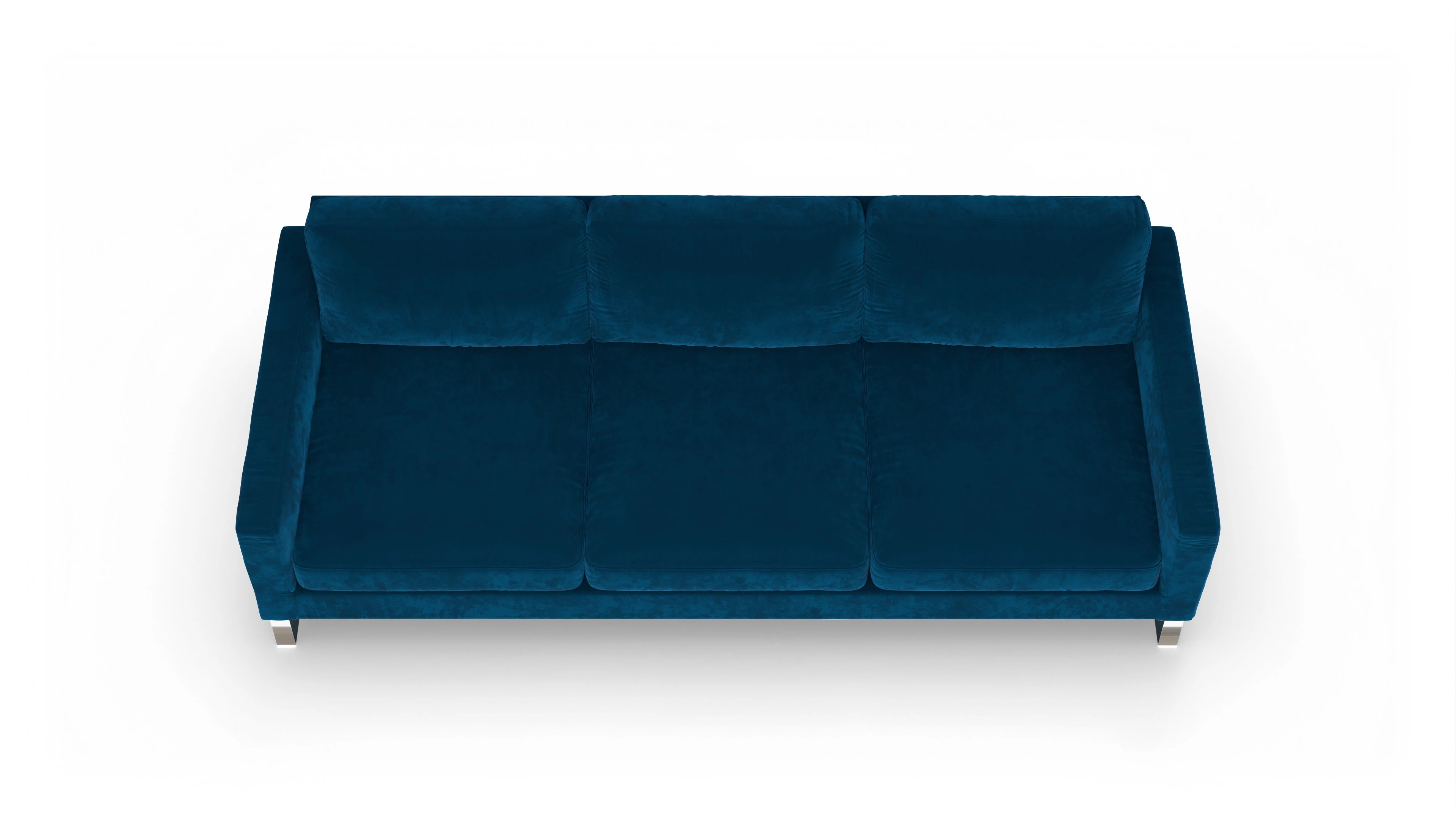 Ansicht des Produktes Cespon 4,5-Sitzer in Samt blau