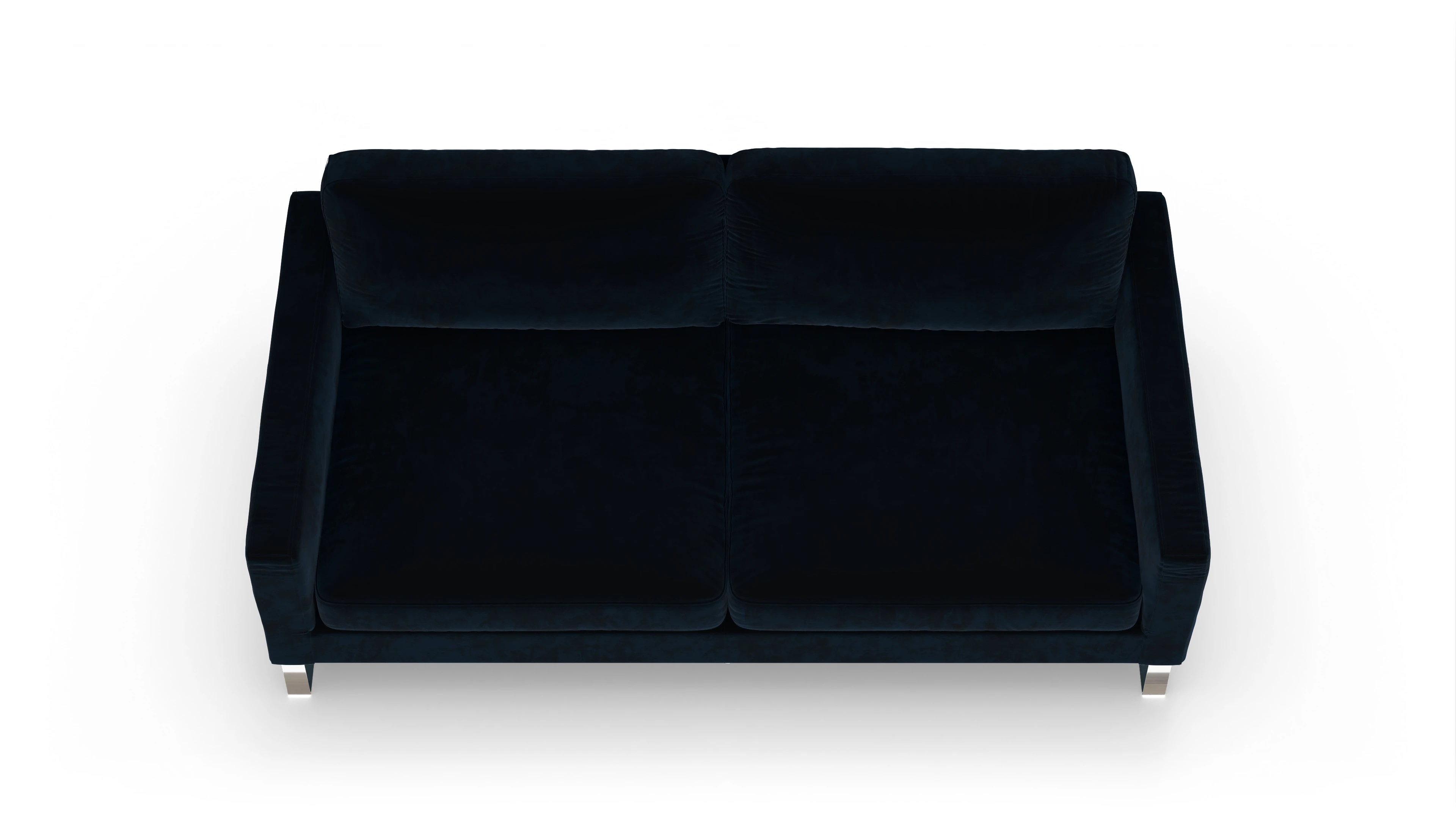 Ansicht des Produktes Cespon 3,5-Sitzer in Samt blau