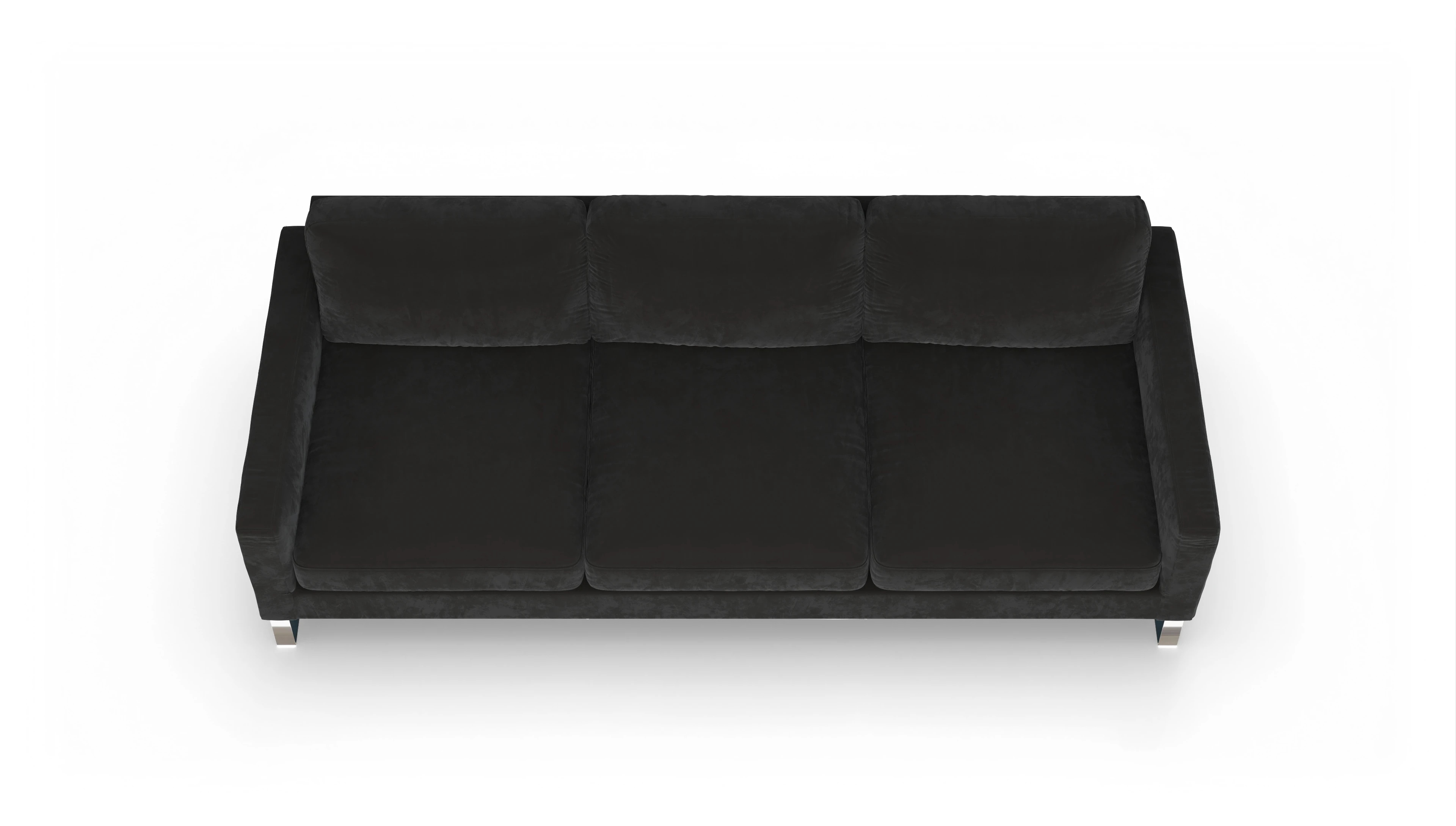 Ansicht des Produktes Cespon 4,5-Sitzer in Samt grau