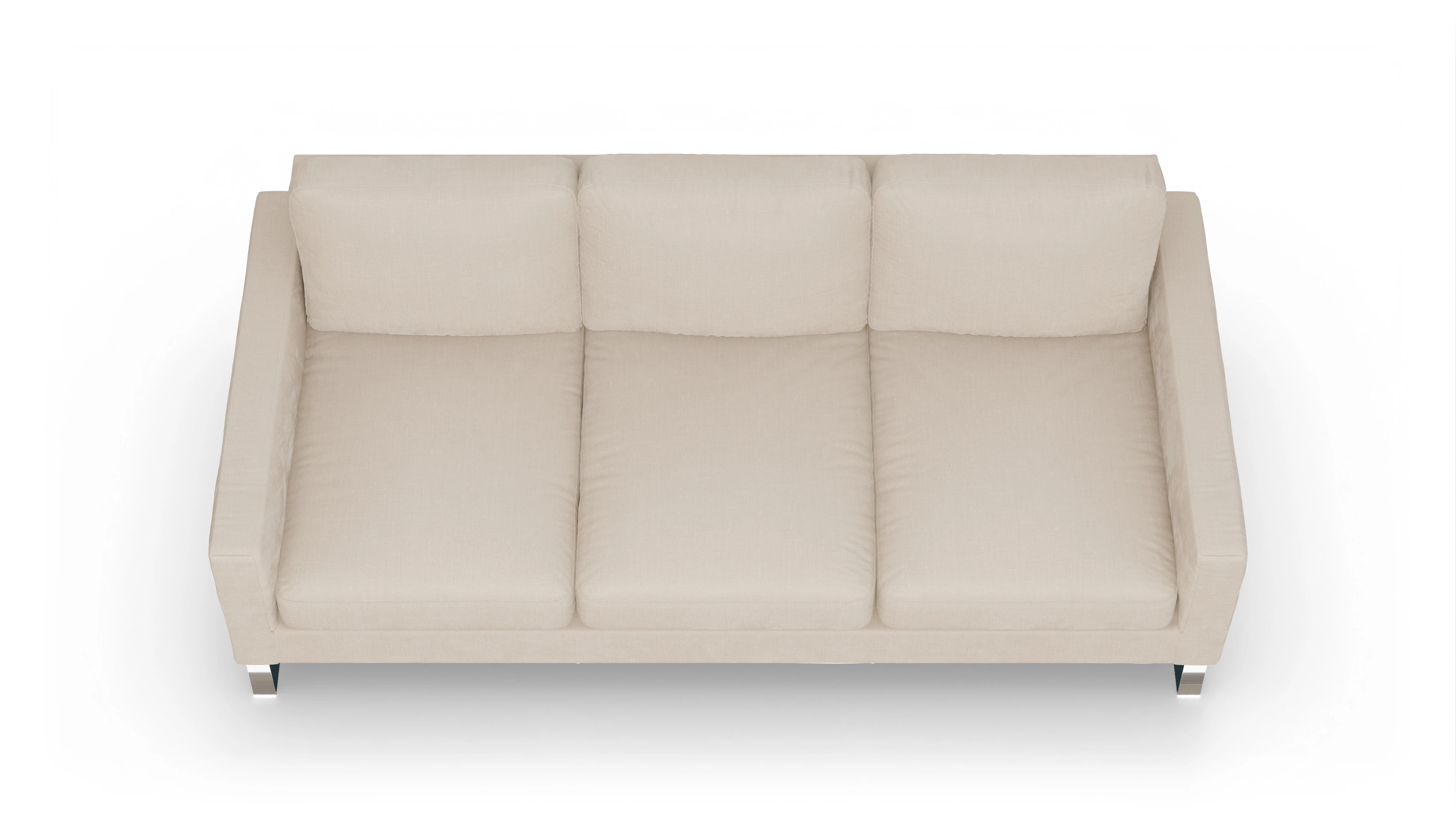 Cespon Stoffsofa Ansicht des Produktes Cespon 4-Sitzer in Stoff weiß