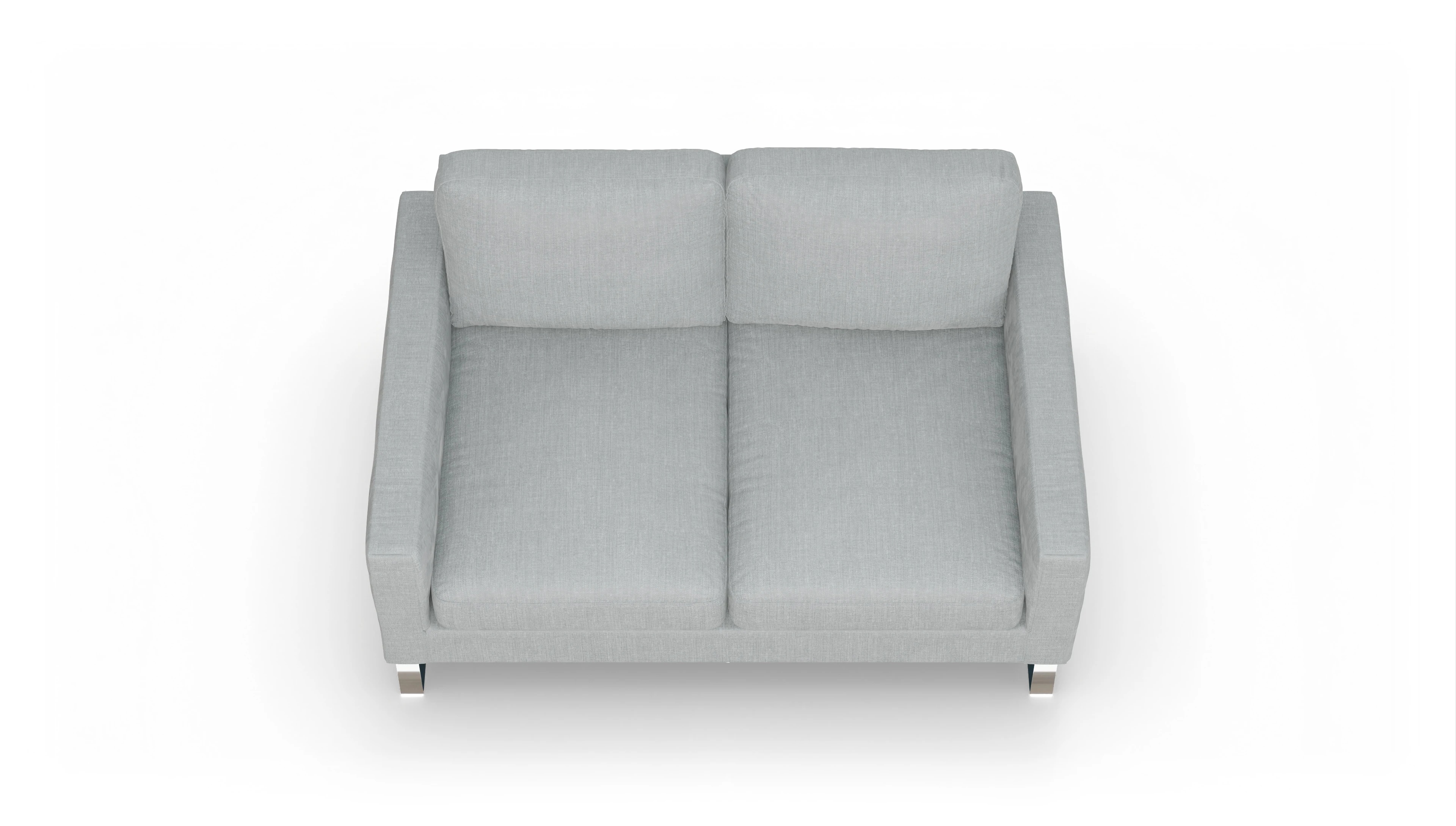 Ansicht des Produktes Cespon 2-Sitzer in Stoff grau