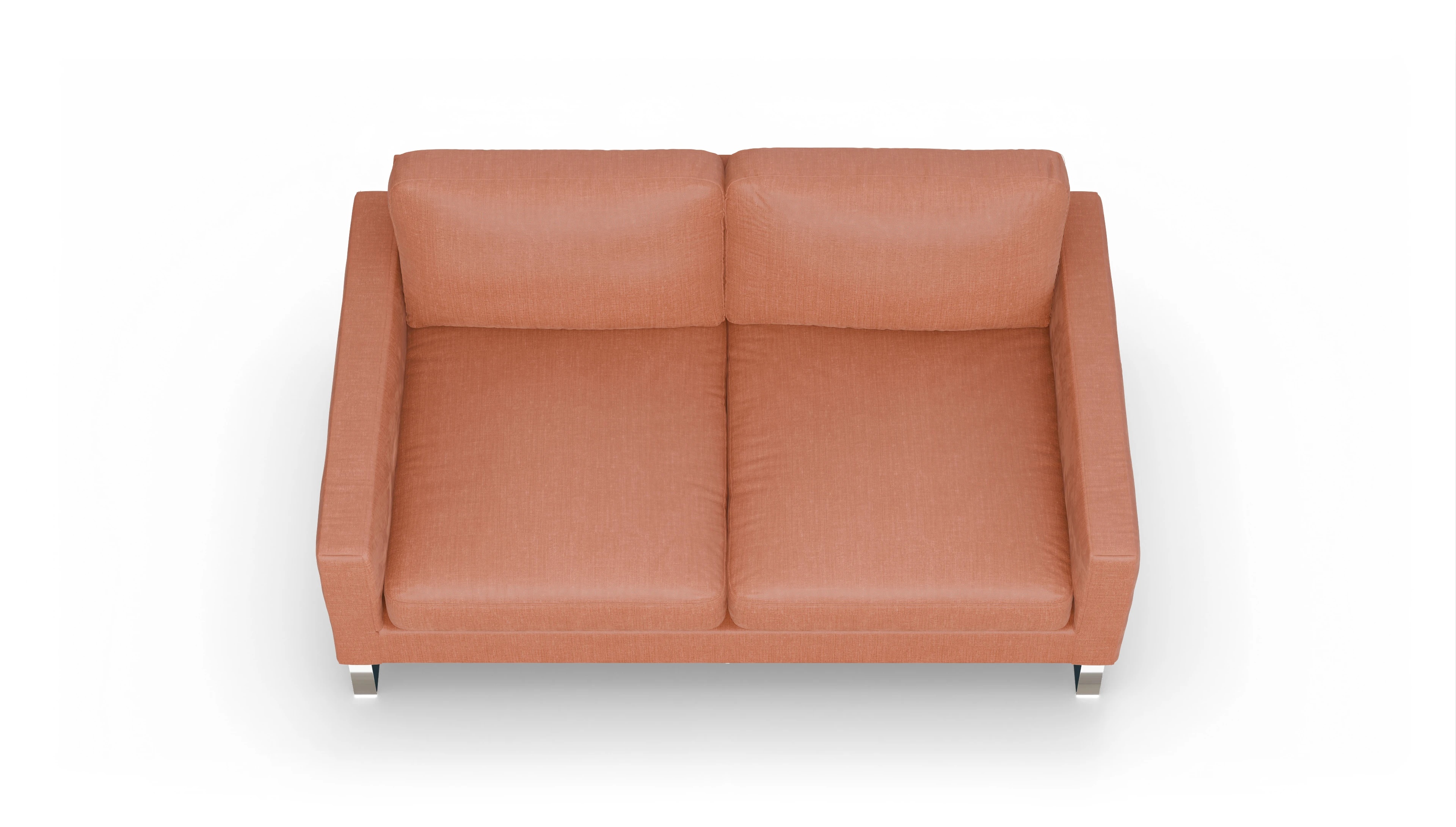 Ansicht des Produktes Cespon 2,5-Sitzer in Stoff orange