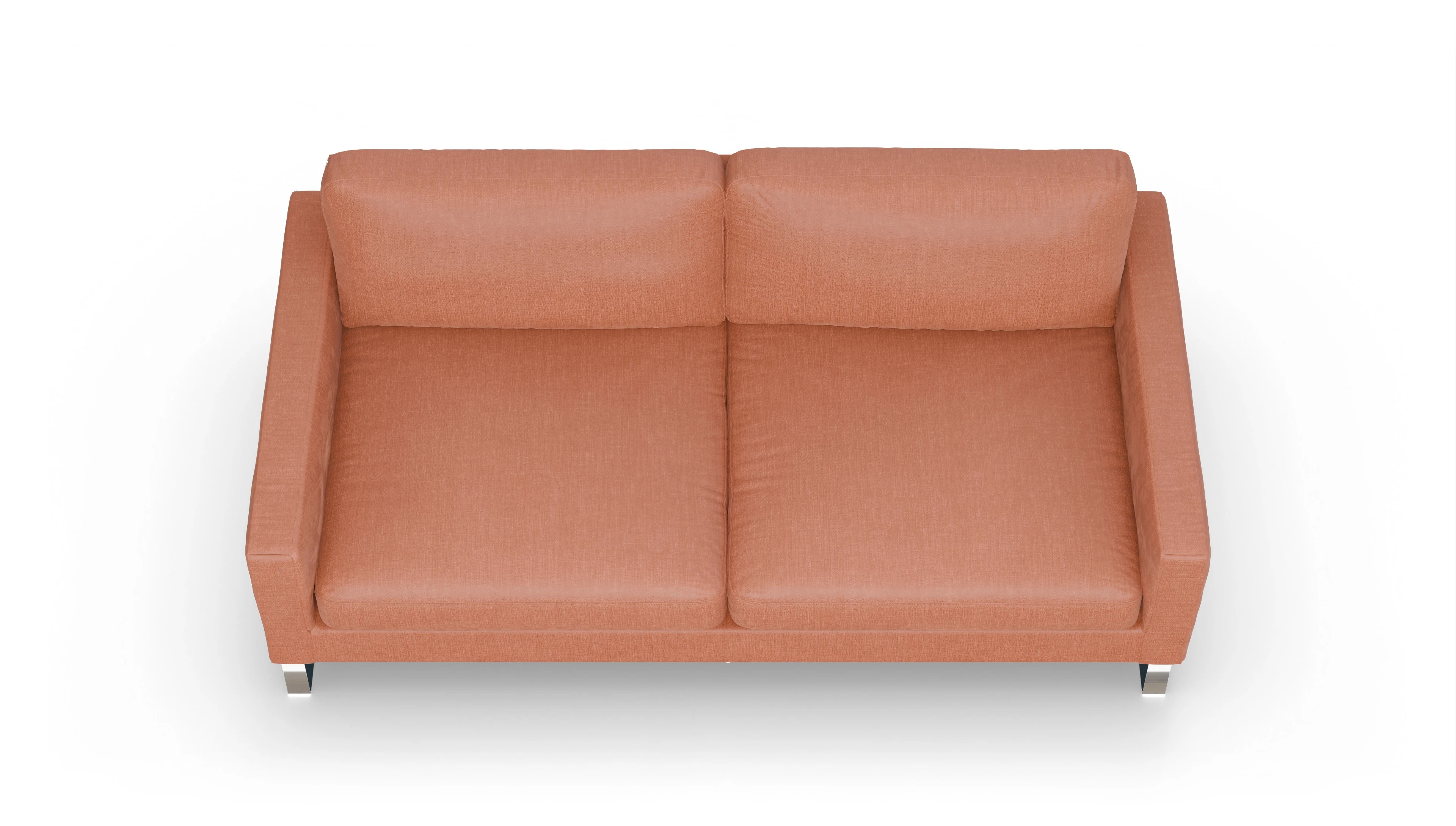 Ansicht des Produktes Cespon 3,5-Sitzer in Stoff orange