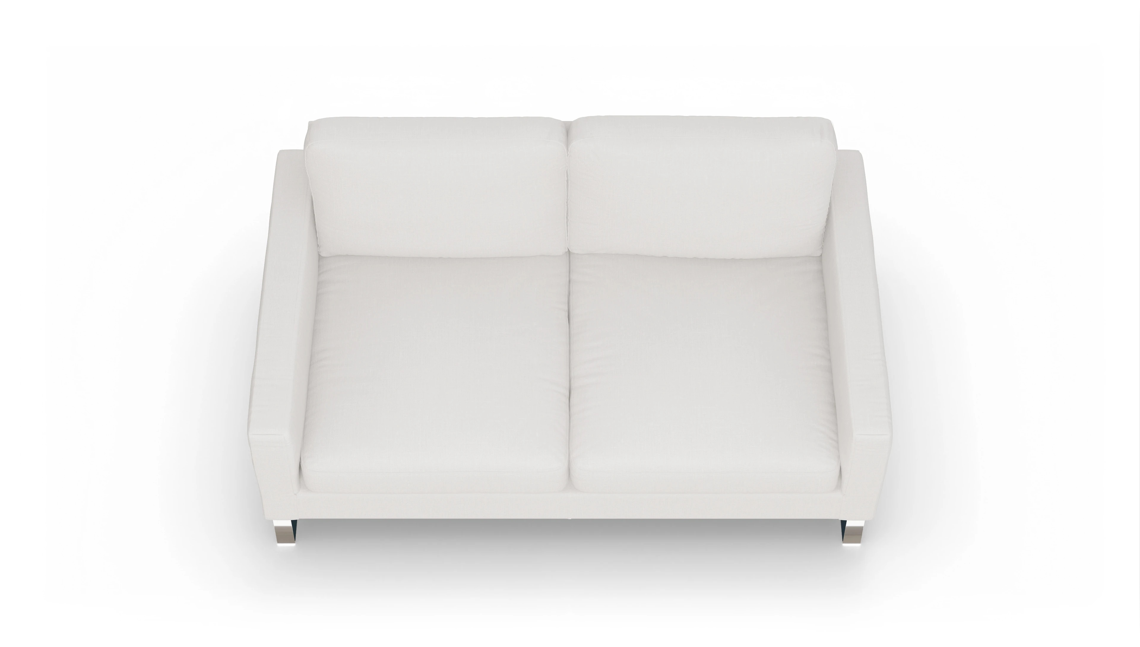 Ansicht des Produktes Cespon 2,5-Sitzer in Stoff weiß