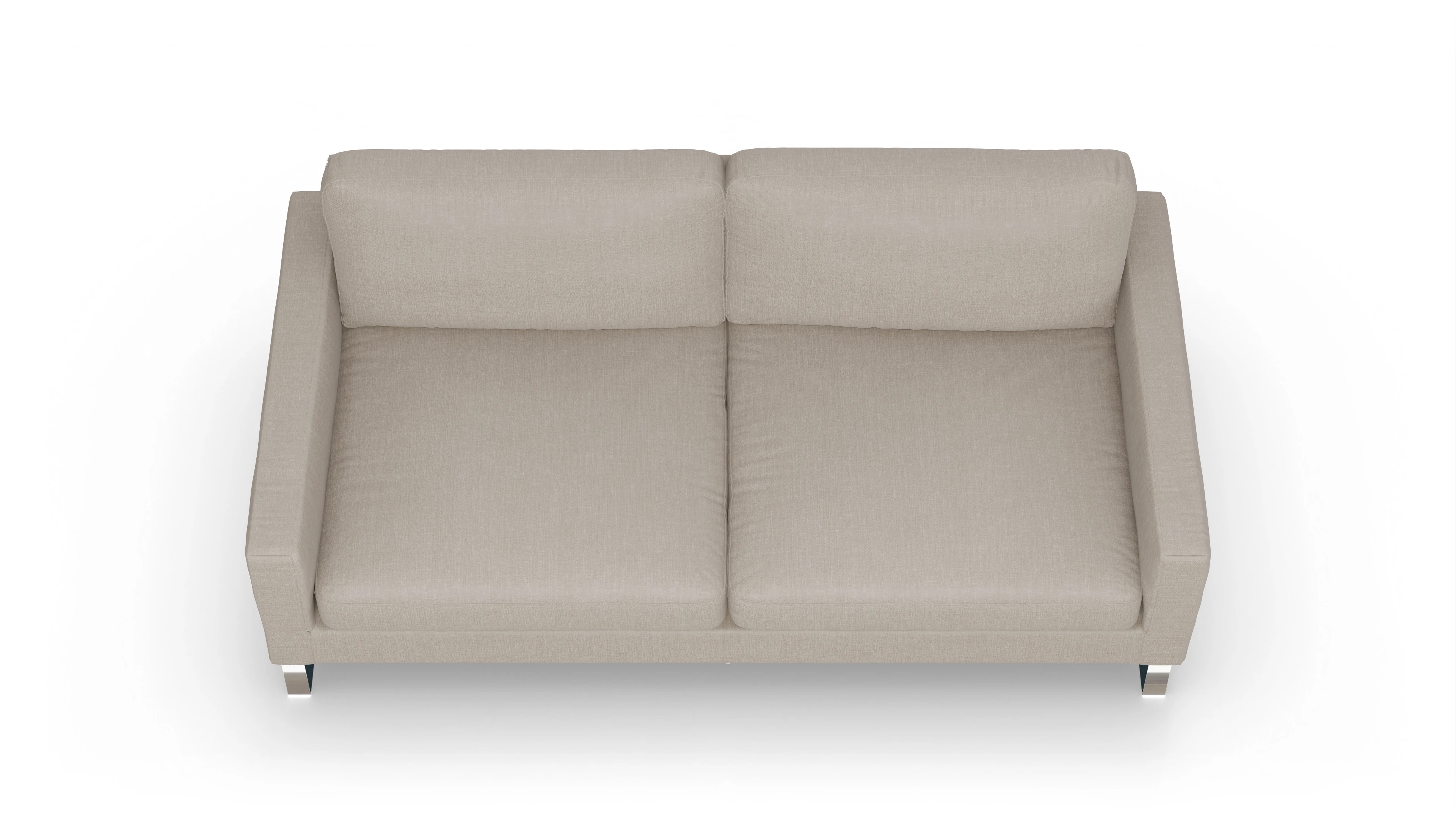 Ansicht des Produktes Cespon 3,5-Sitzer in Stoff braun