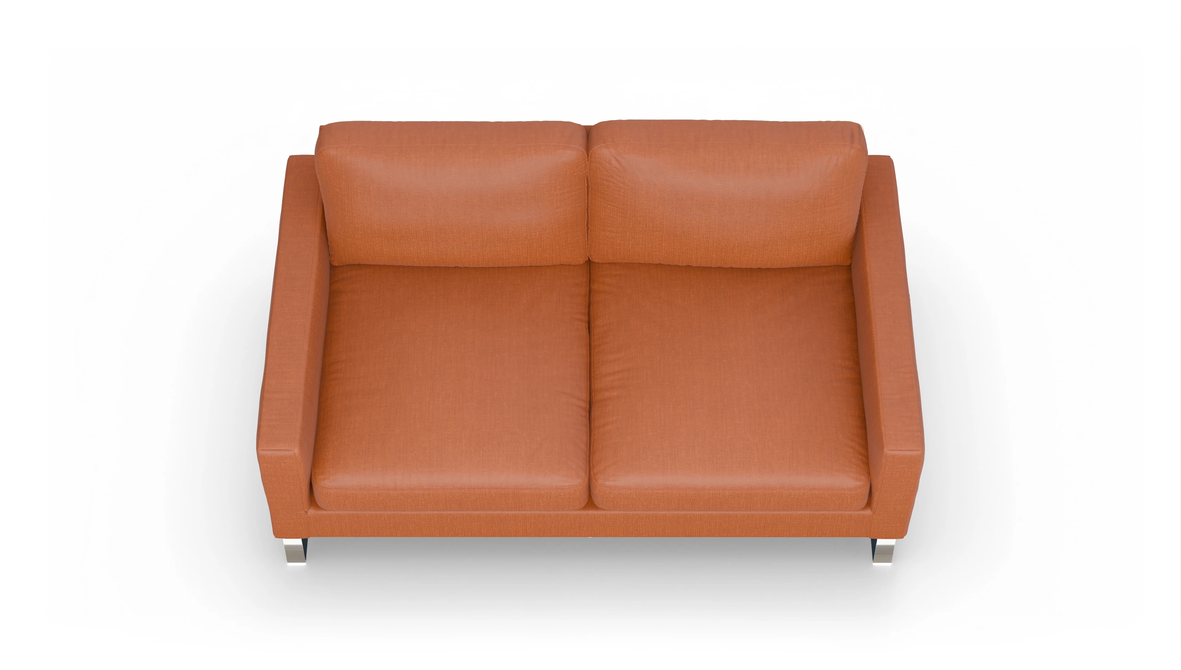 Ansicht des Produktes Cespon 2,5-Sitzer in Stoff orange