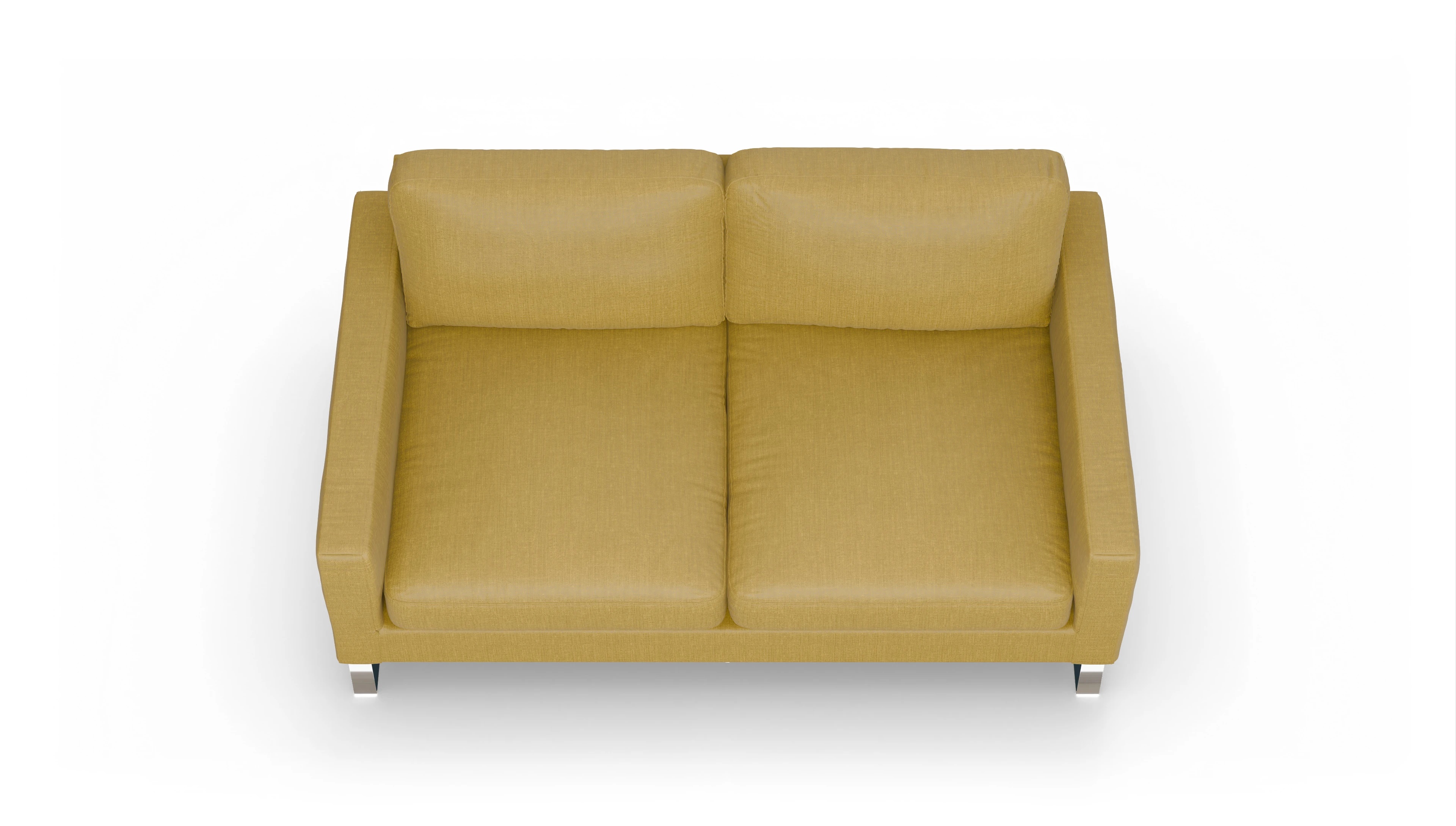 Ansicht des Produktes Cespon 2,5-Sitzer in Stoff gelb