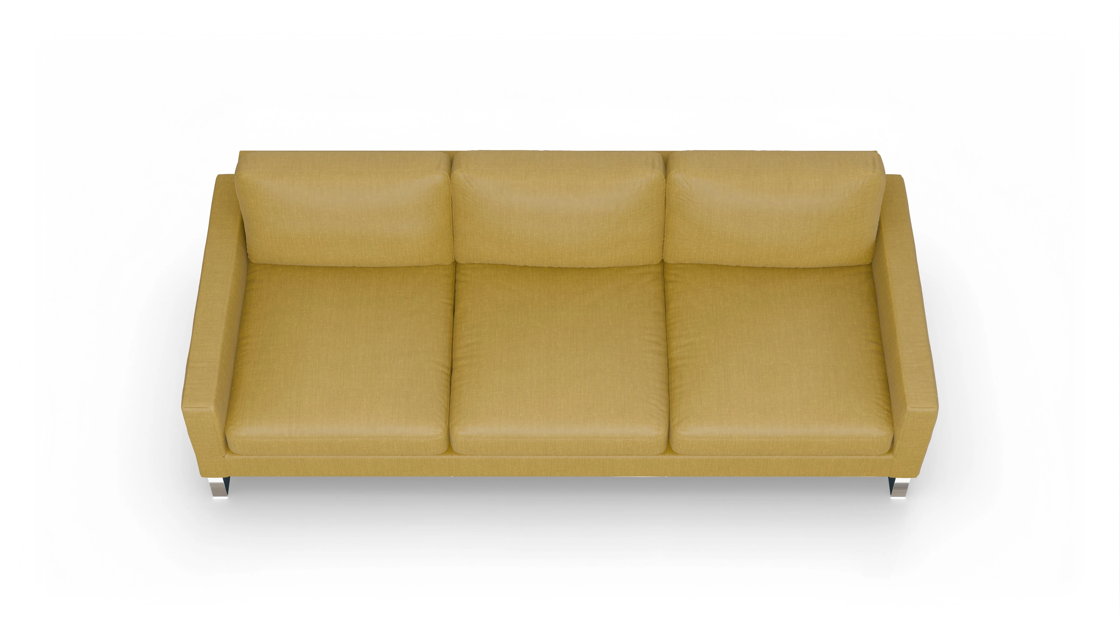 Ansicht des Produktes Cespon 4,5-Sitzer in Stoff gelb