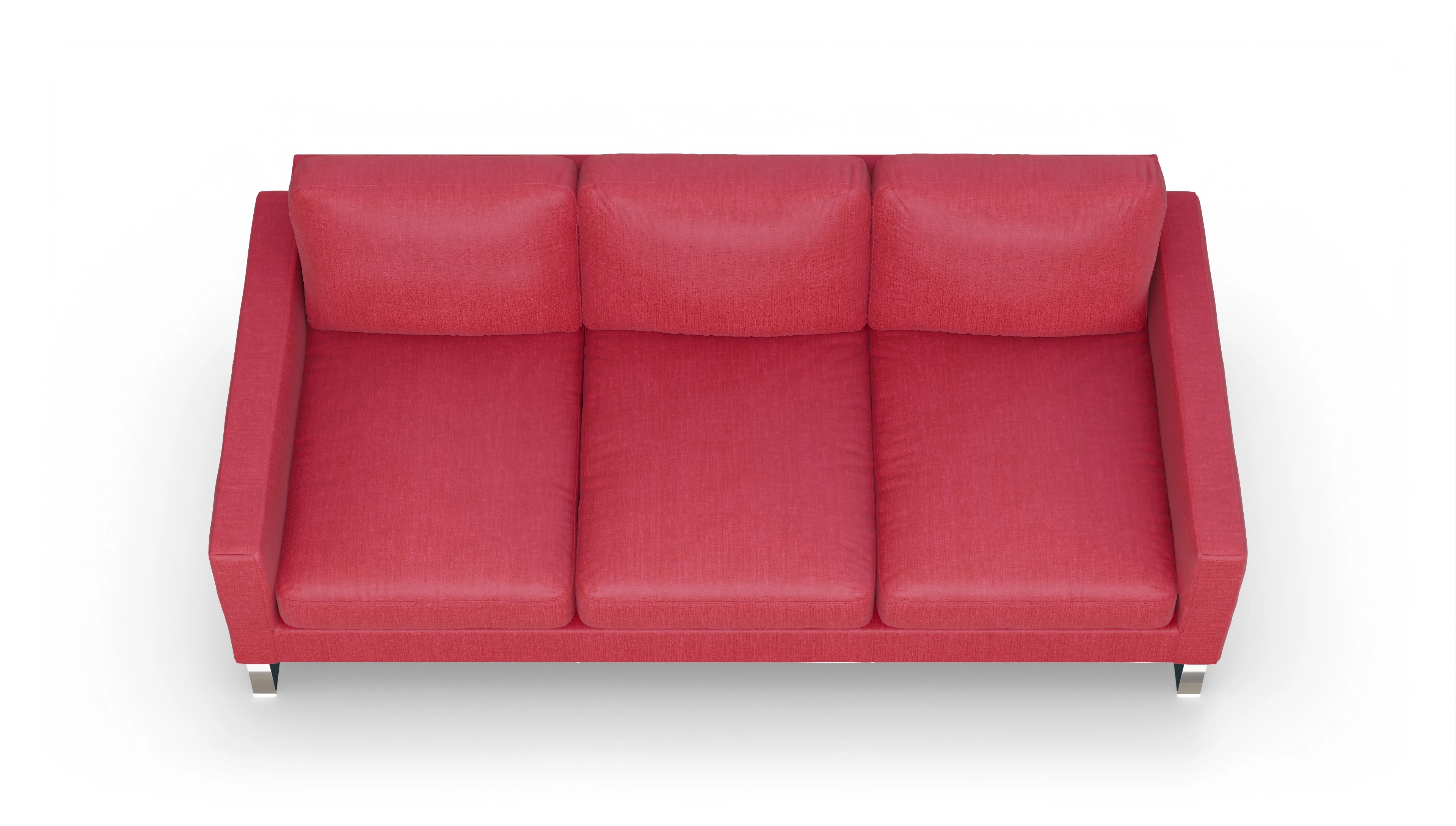 Ansicht des Produktes Cespon 4-Sitzer in Stoff rot
