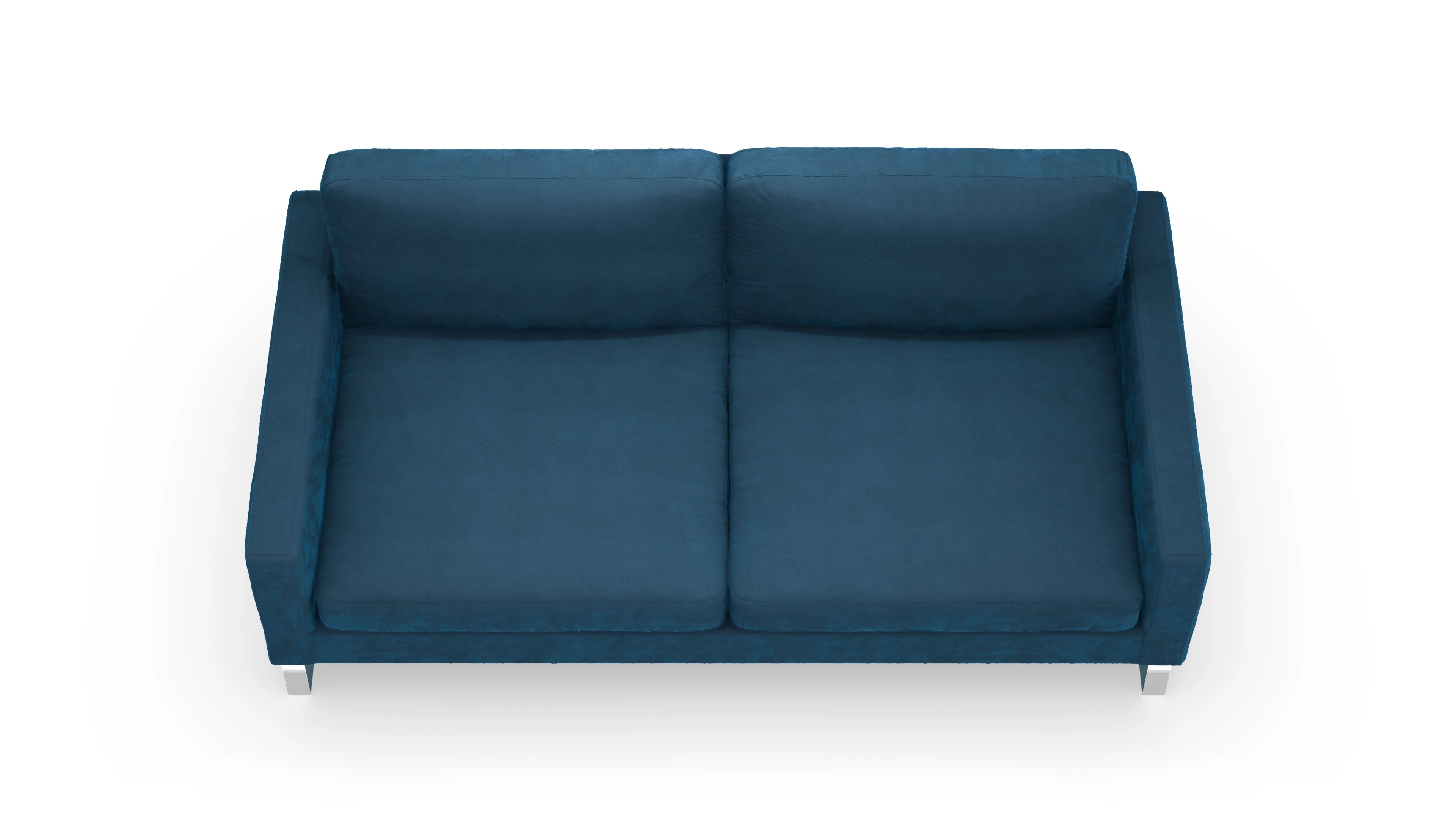 Cespon Stoffsofa Ansicht des Produktes Cespon 3,5-Sitzer in Samt blau