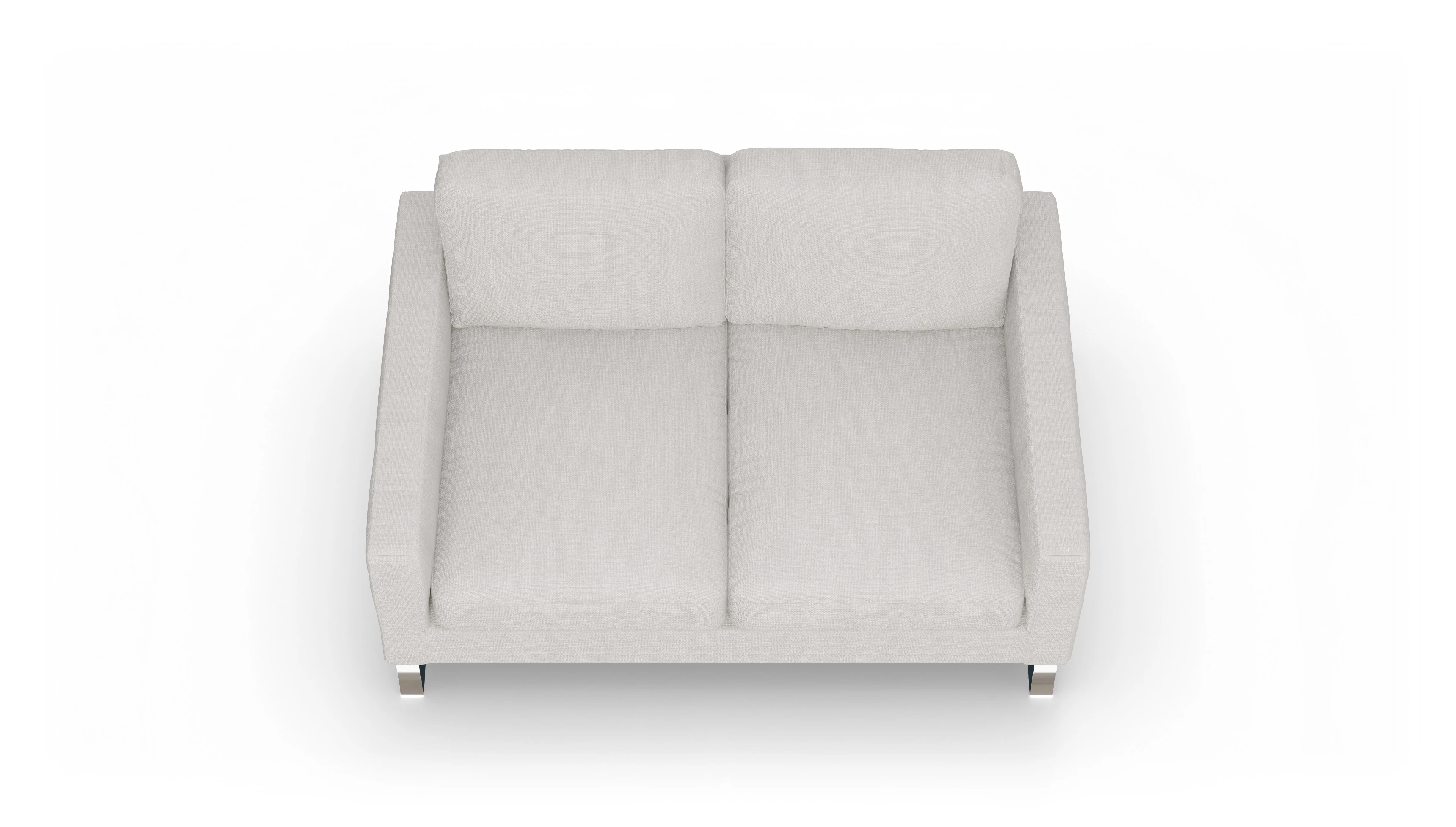 Ansicht des Produktes Cespon 2-Sitzer in Stoff weiß