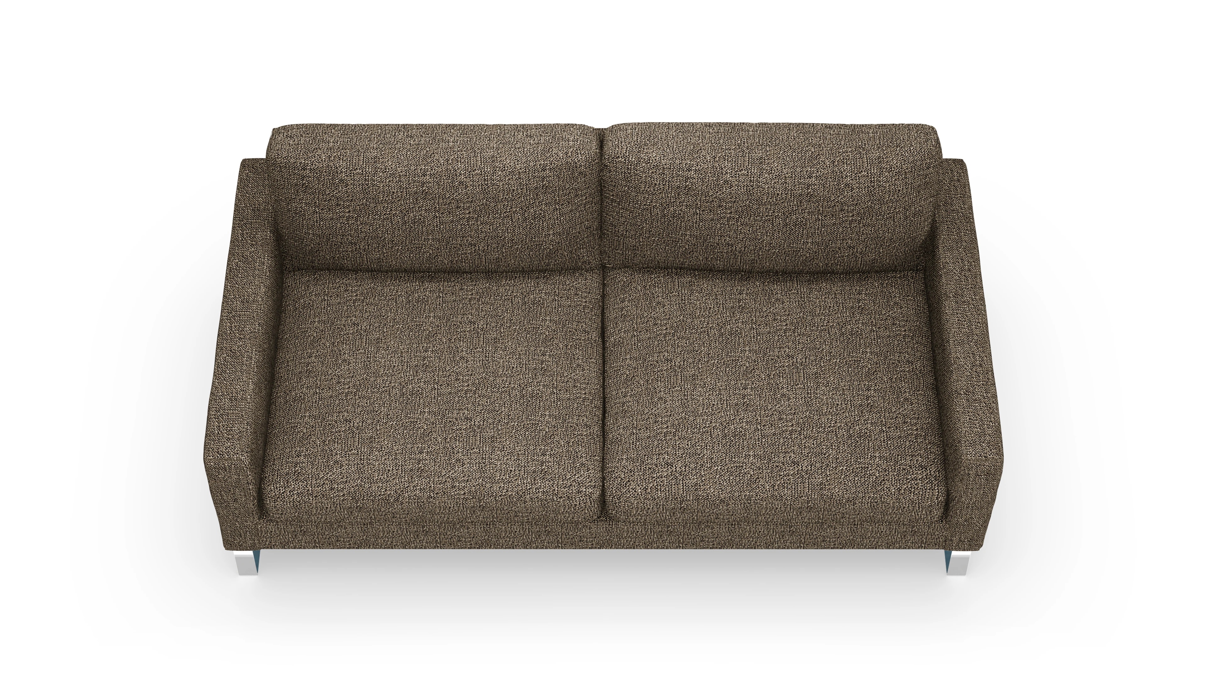 Cespon Stoffsofa Ansicht des Produktes Cespon 3,5-Sitzer in Stoff braun