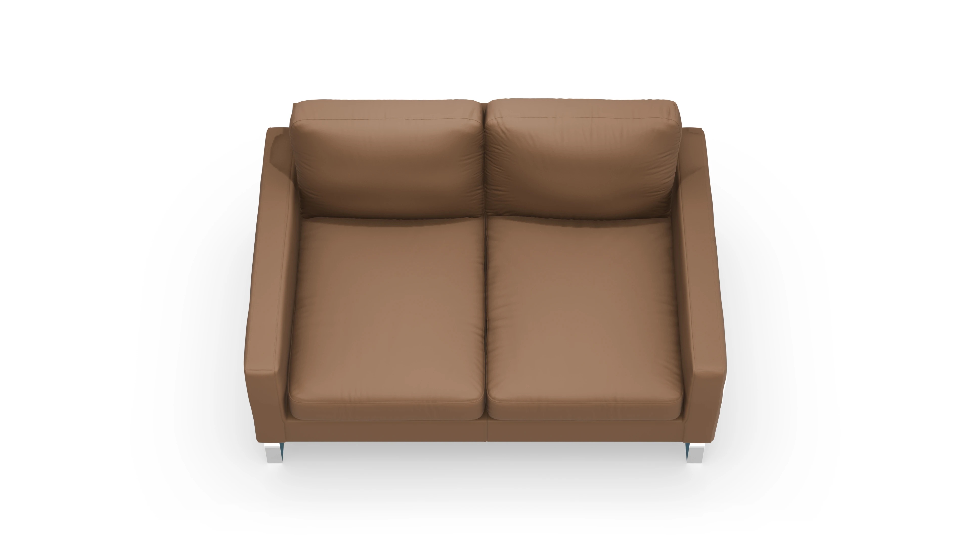 Cespon Ledersofa Ansicht des Produktes Cespon 2-Sitzer in Leder braun