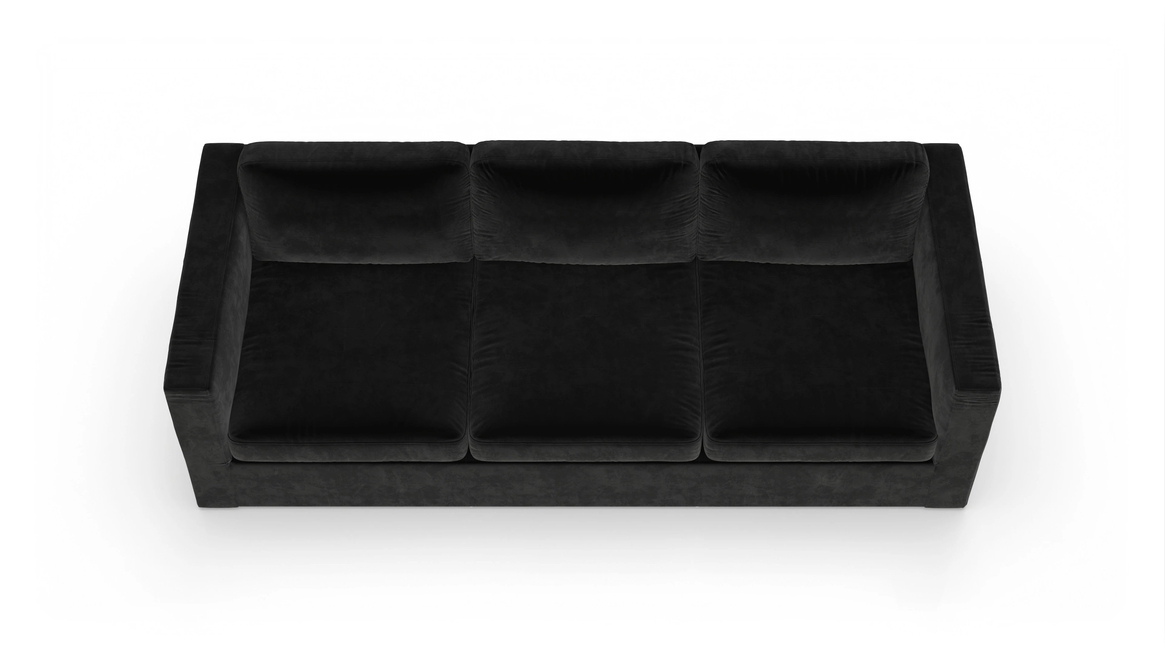 Ansicht des Produktes Santiago 4,5-Sitzer in Samt schwarz