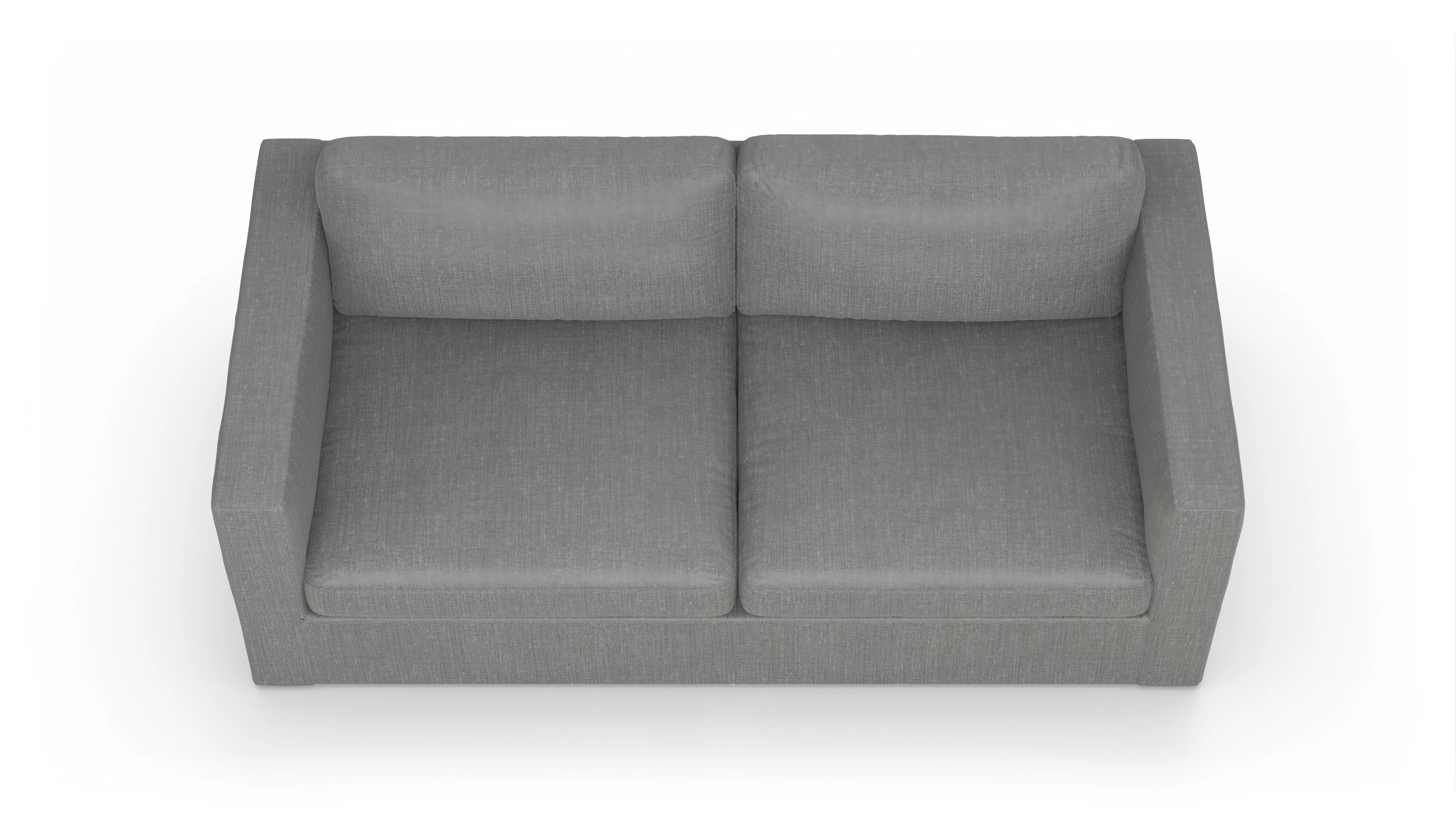 Ansicht des Produktes Santiago 3,5-Sitzer in Stoff grau