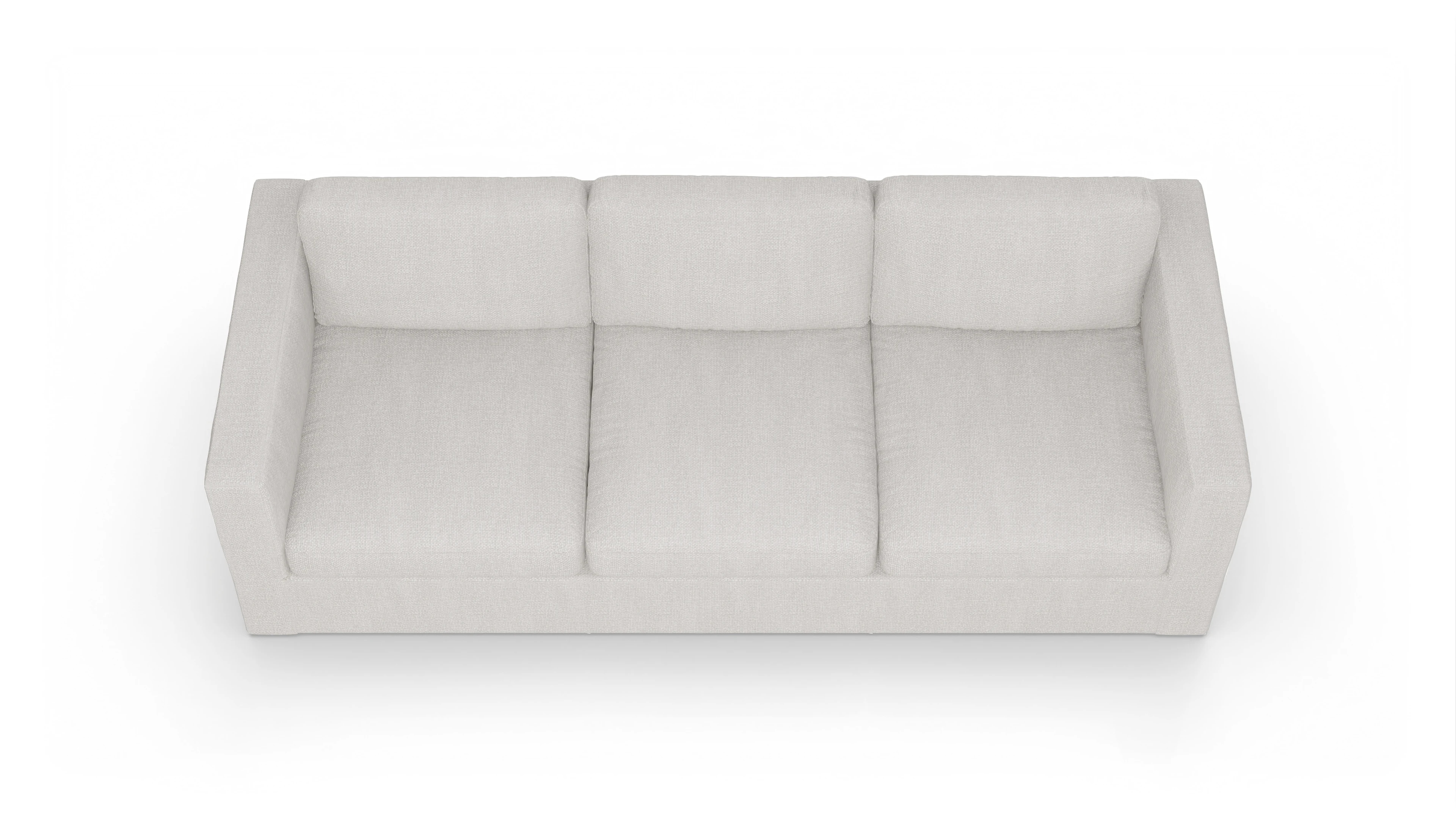 Ansicht des Produktes Santiago 4,5-Sitzer in Stoff weiß