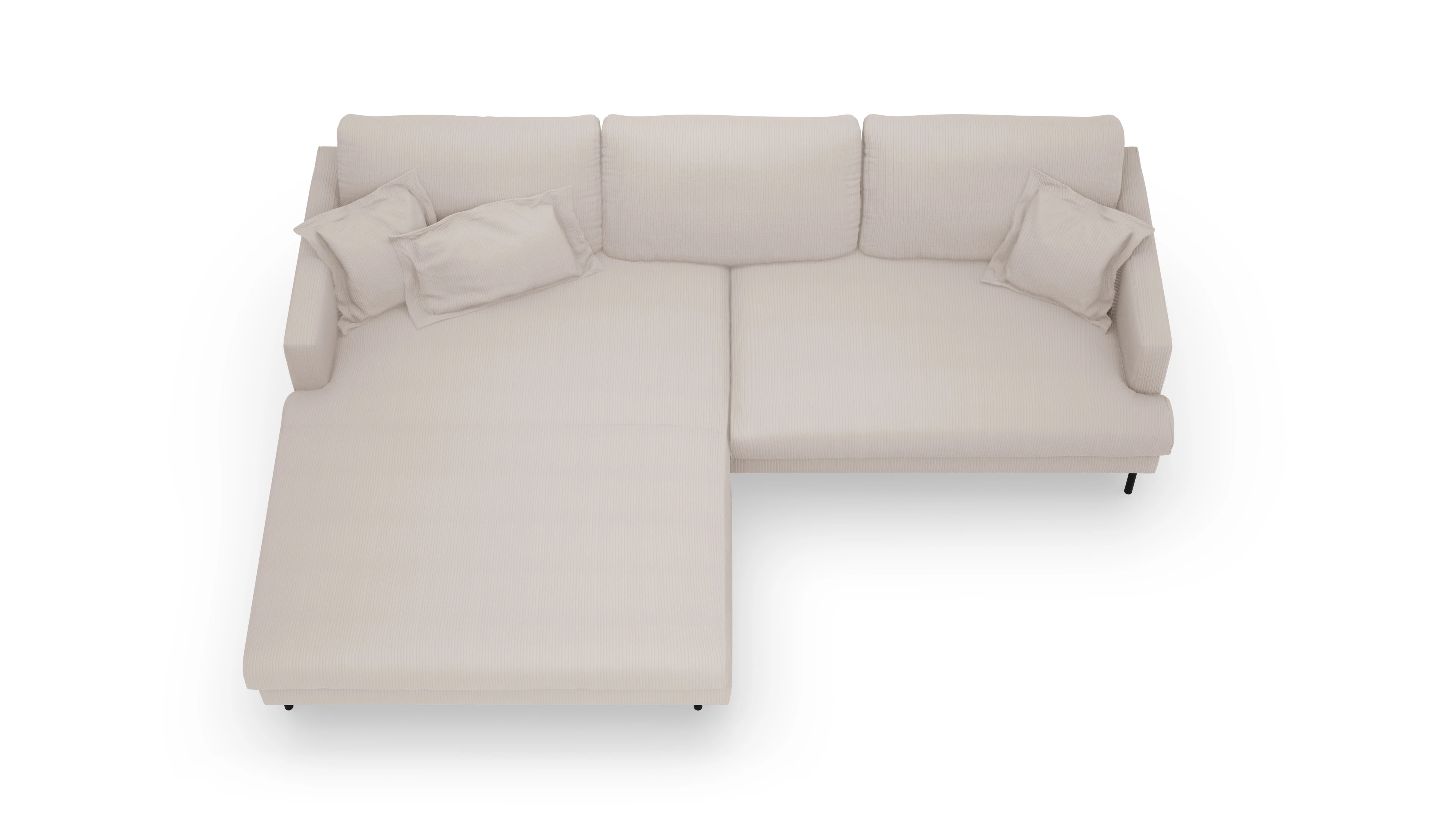 Stoffsofa Arna Cord beige