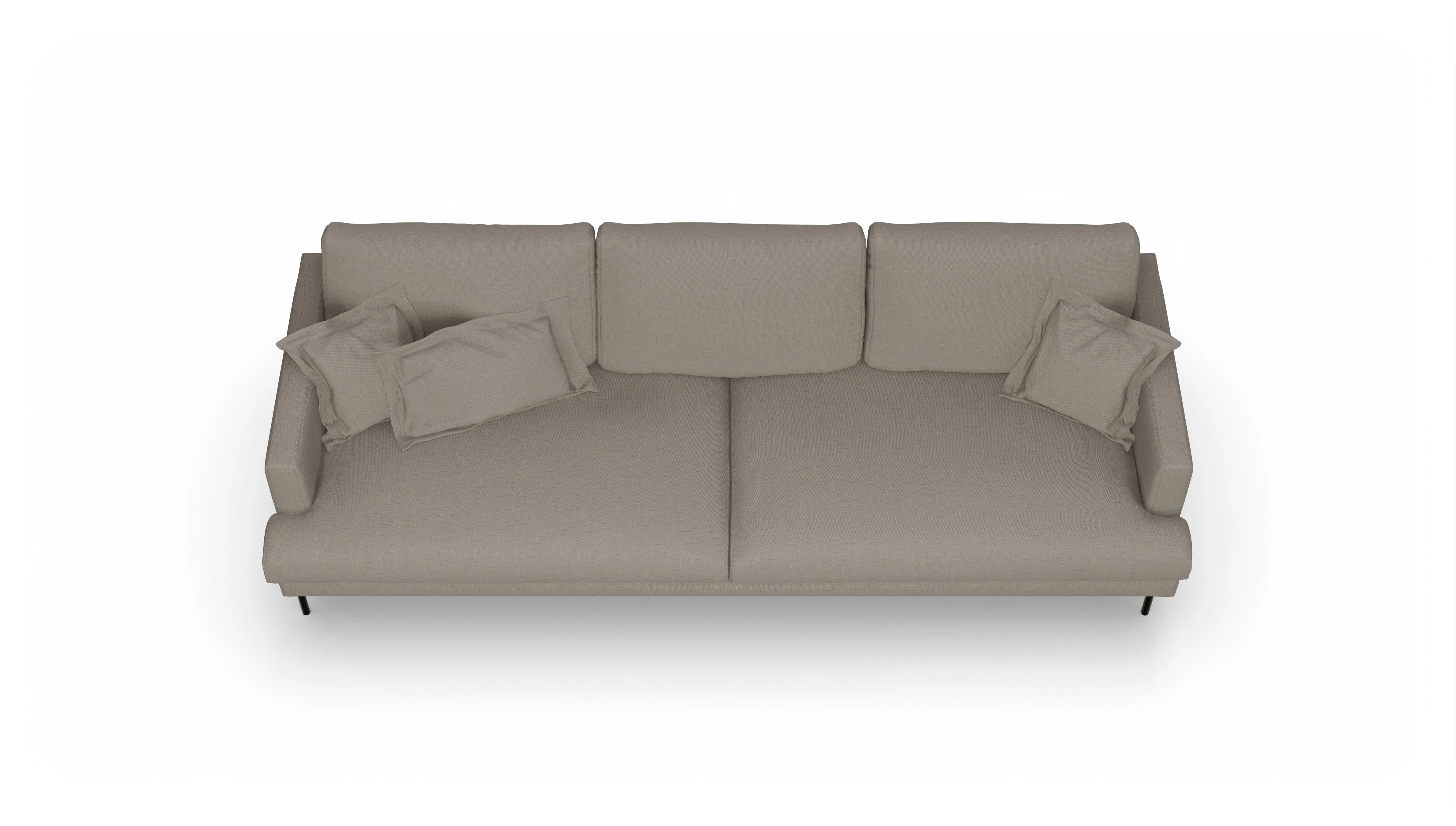 Ansicht des Produktes Arna 4-Sitzer in Stoff beige