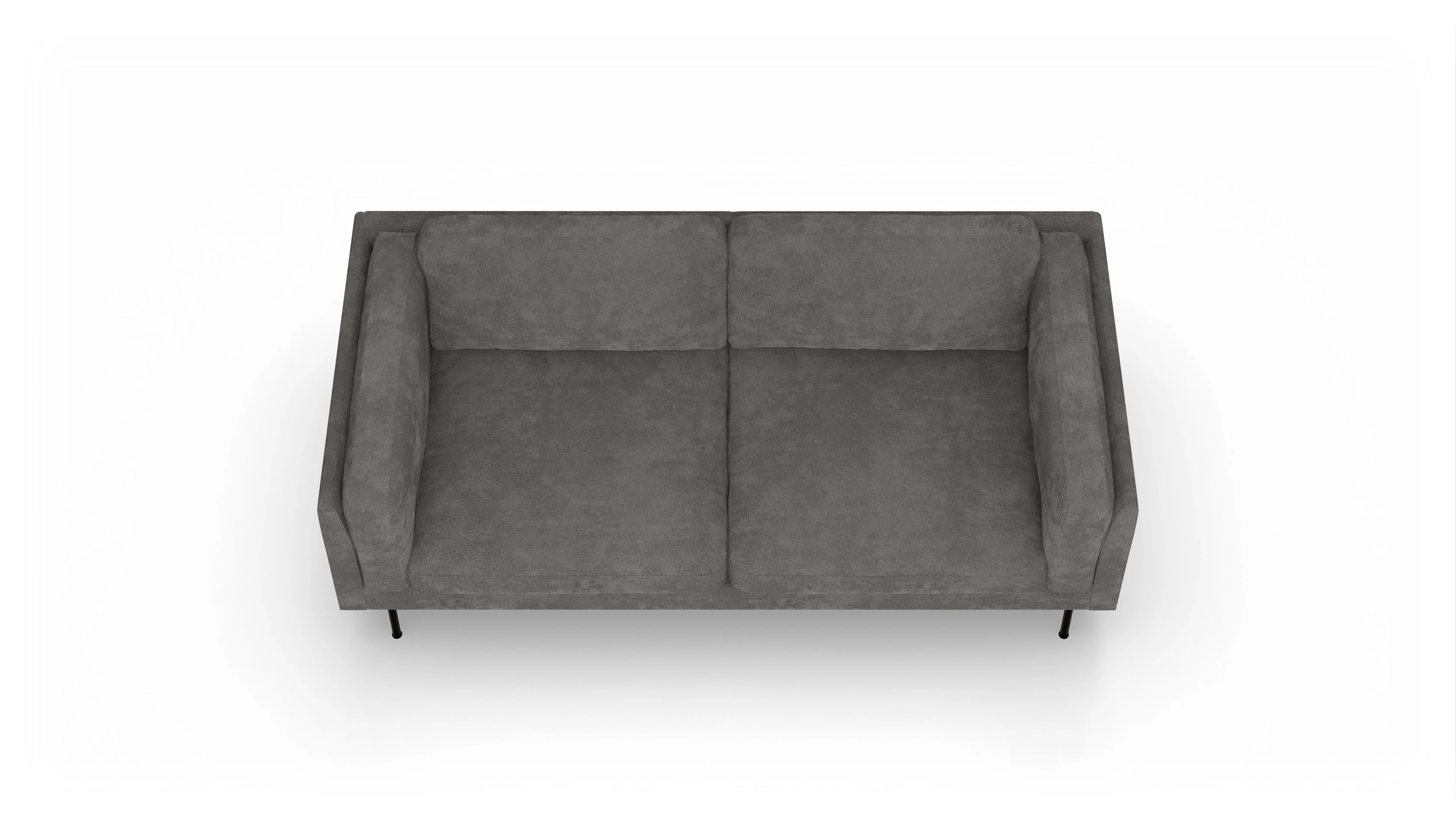 Ansicht des Produktes Henriksen 3-Sitzer in Stoff grau