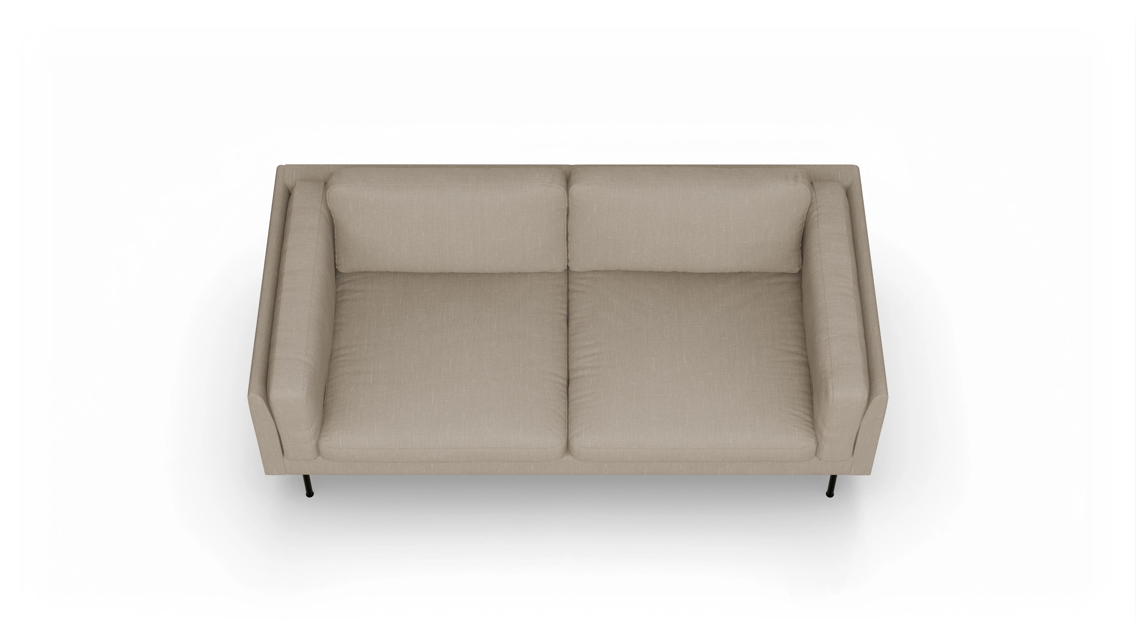 Ansicht des Produktes Henriksen 3-Sitzer in Stoff beige