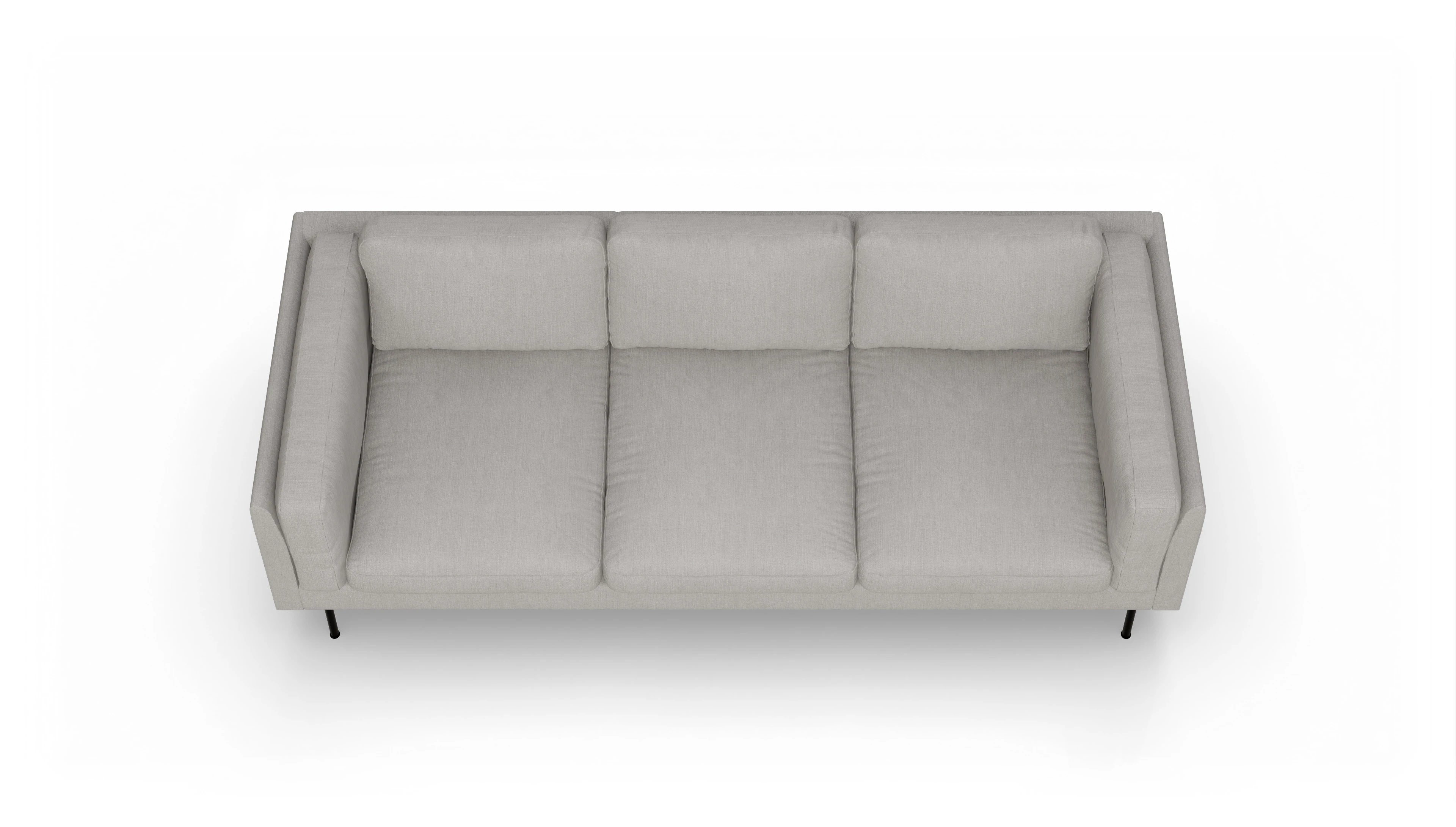 Ansicht des Produktes Henriksen 3,5-Sitzer in Stoff beige