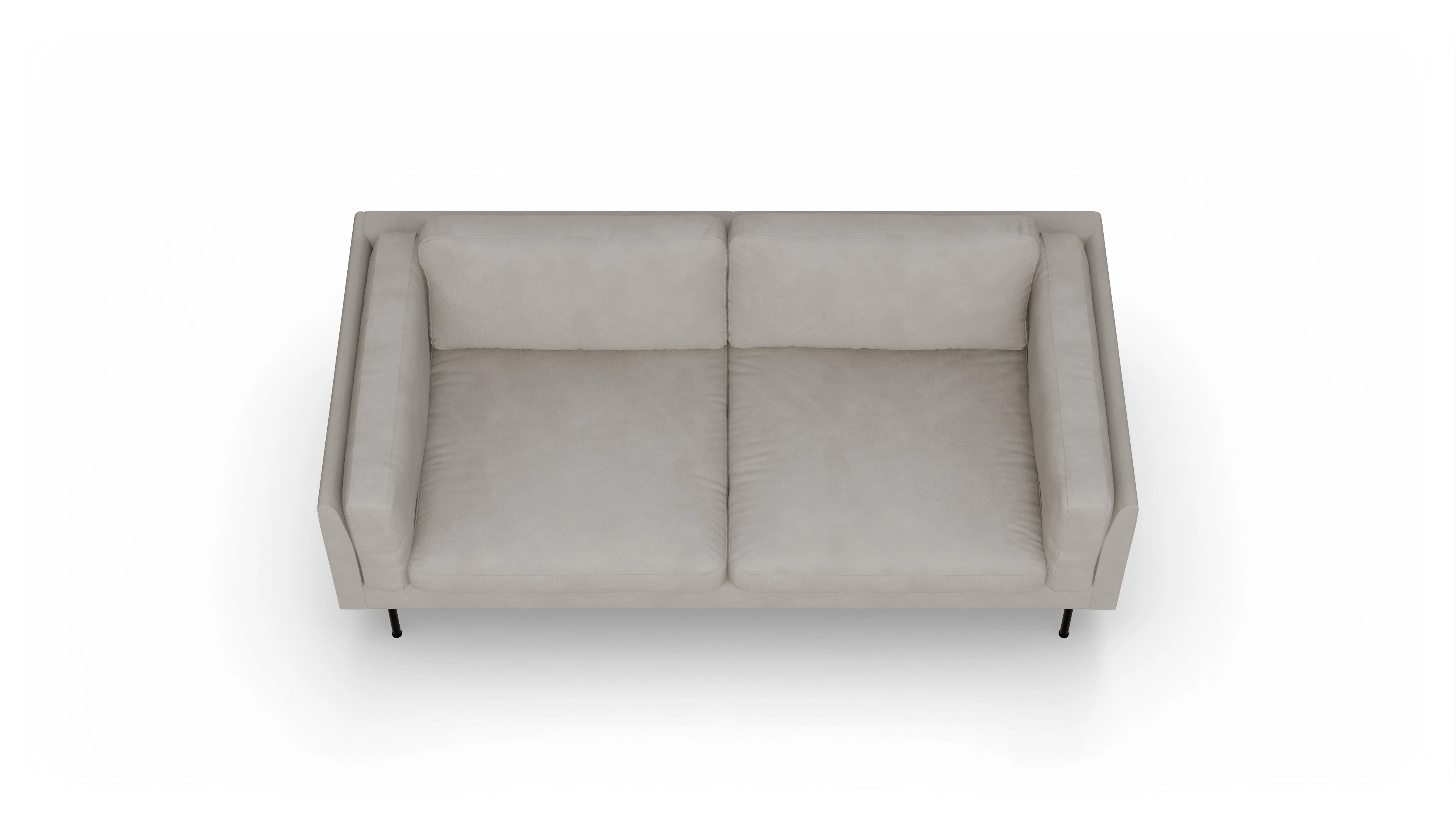 Ansicht des Produktes Henriksen 3-Sitzer in Stoff grau