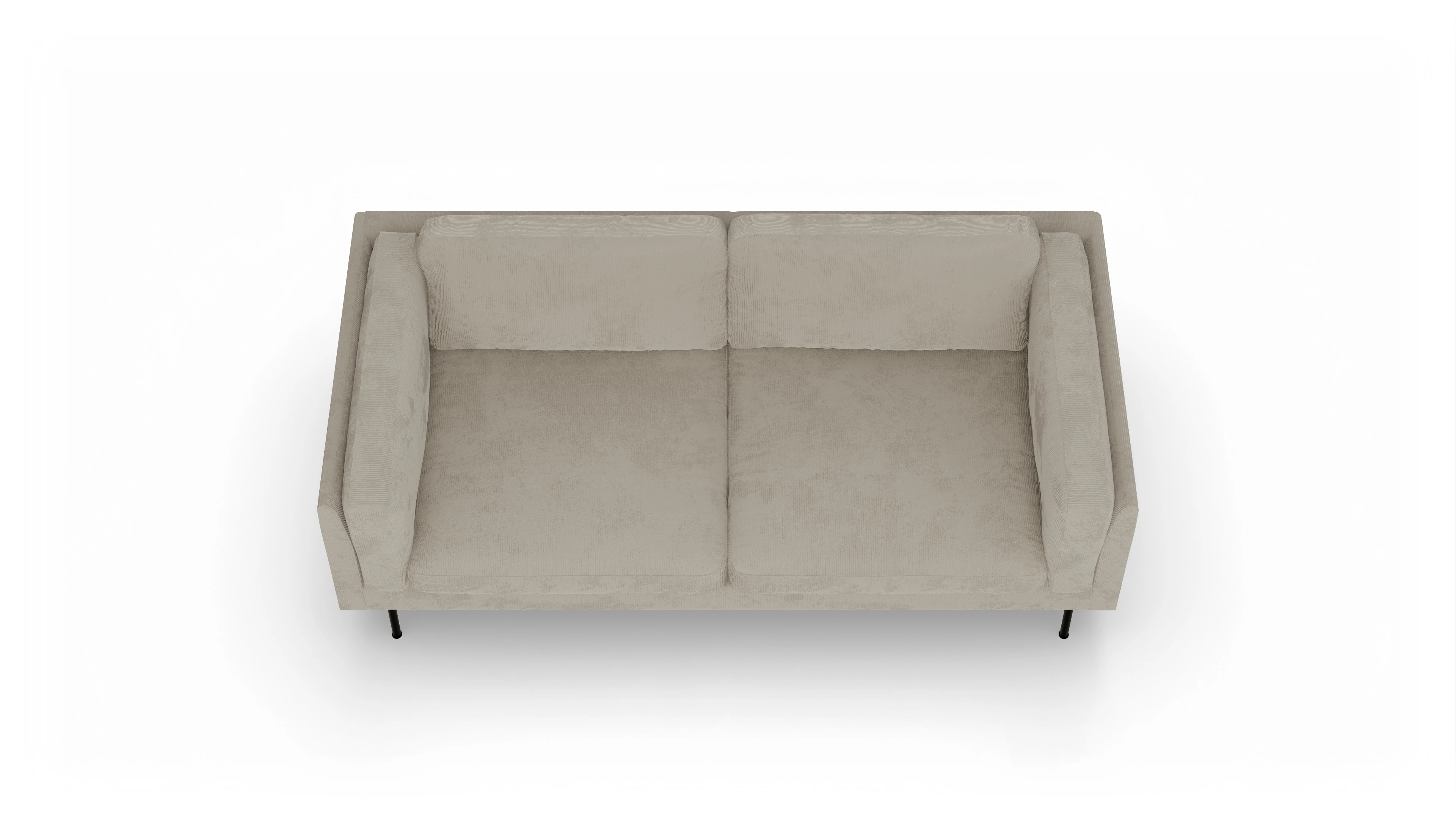 Ansicht des Produktes Henriksen 3-Sitzer in Cord beige