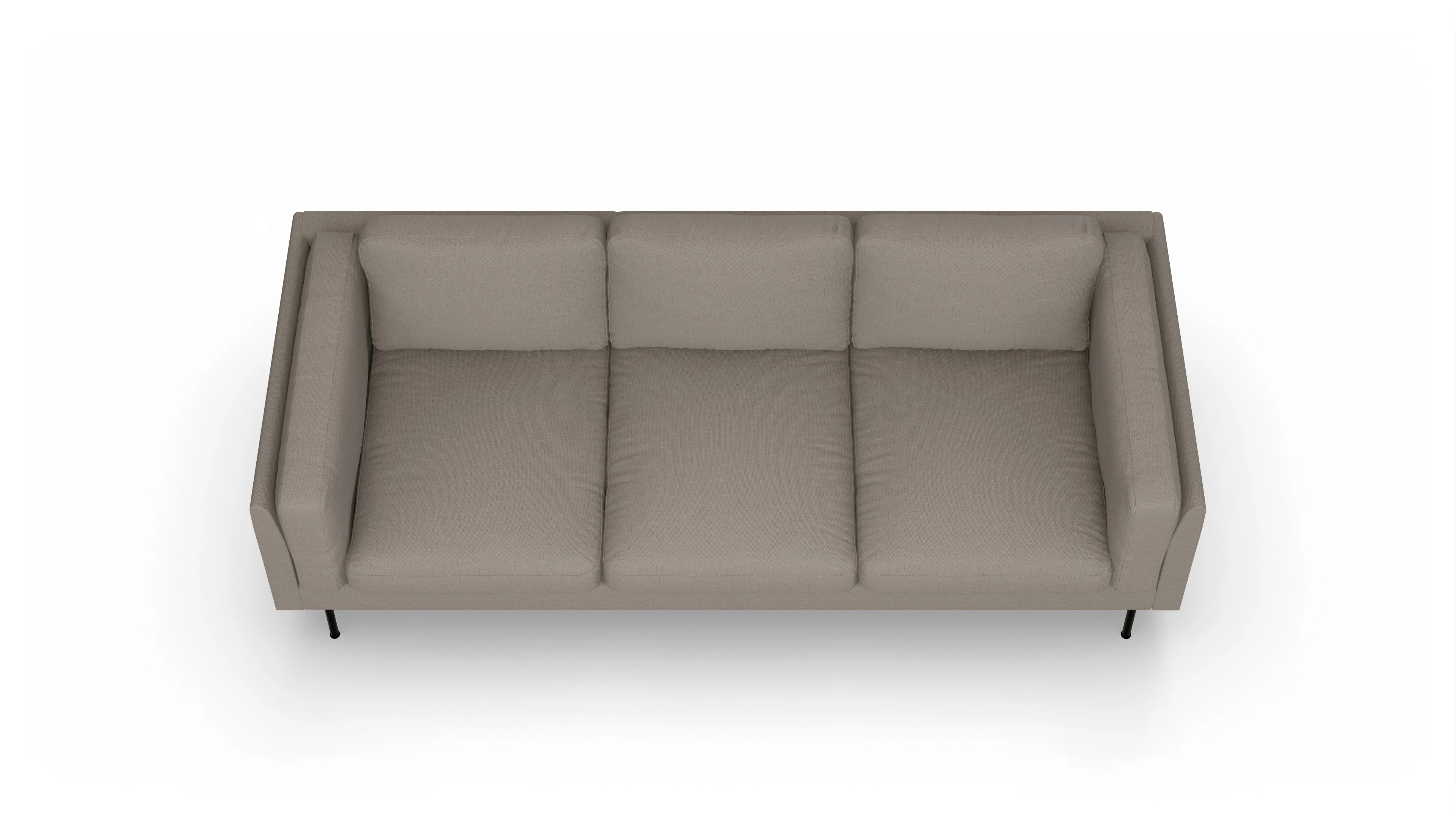 Ansicht des Produktes Henriksen 3,5-Sitzer in Stoff beige