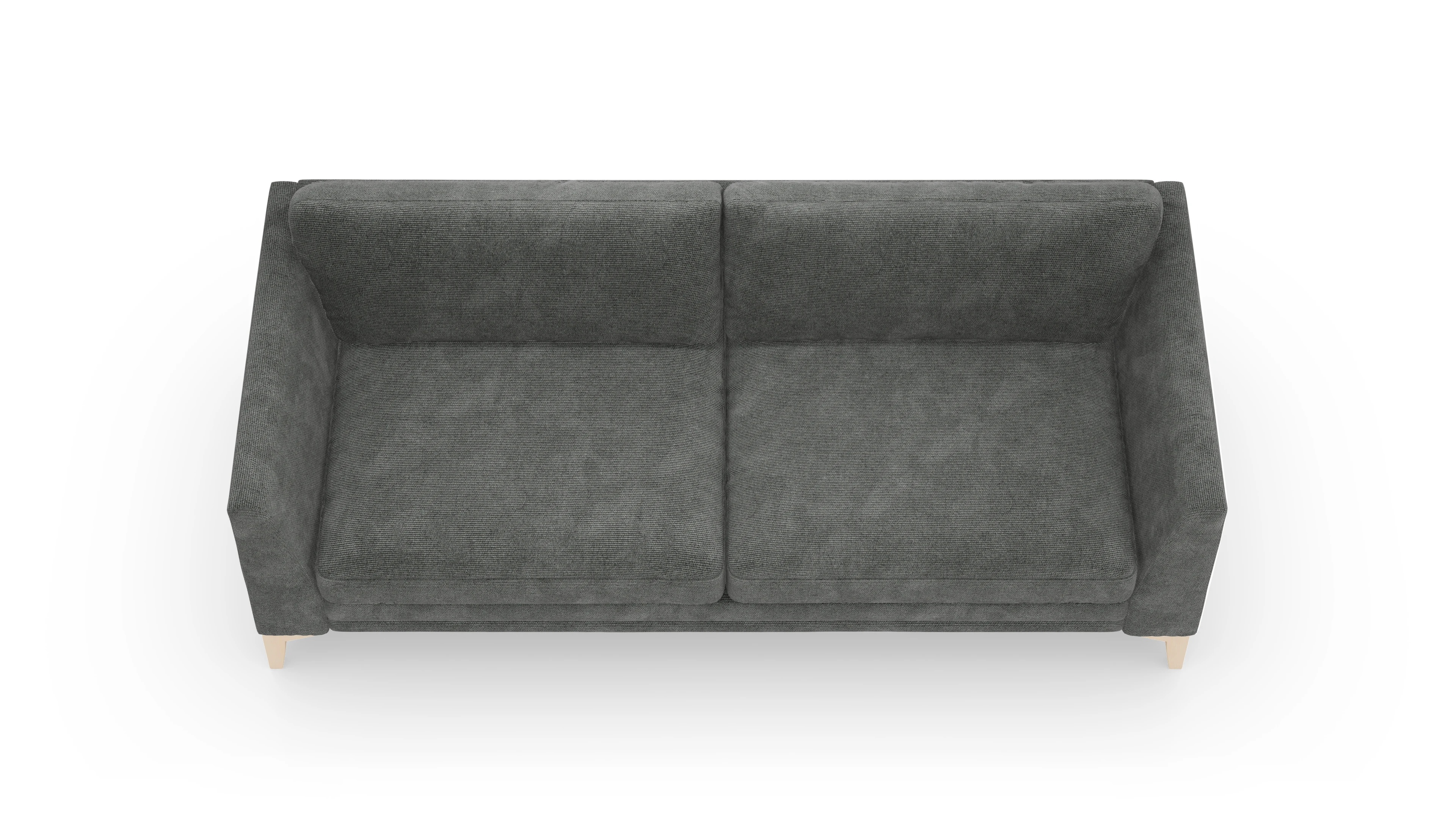 Stoffsofa Fairfield Ansicht des Produktes Fairfield 3-Sitzer in Stoff grau