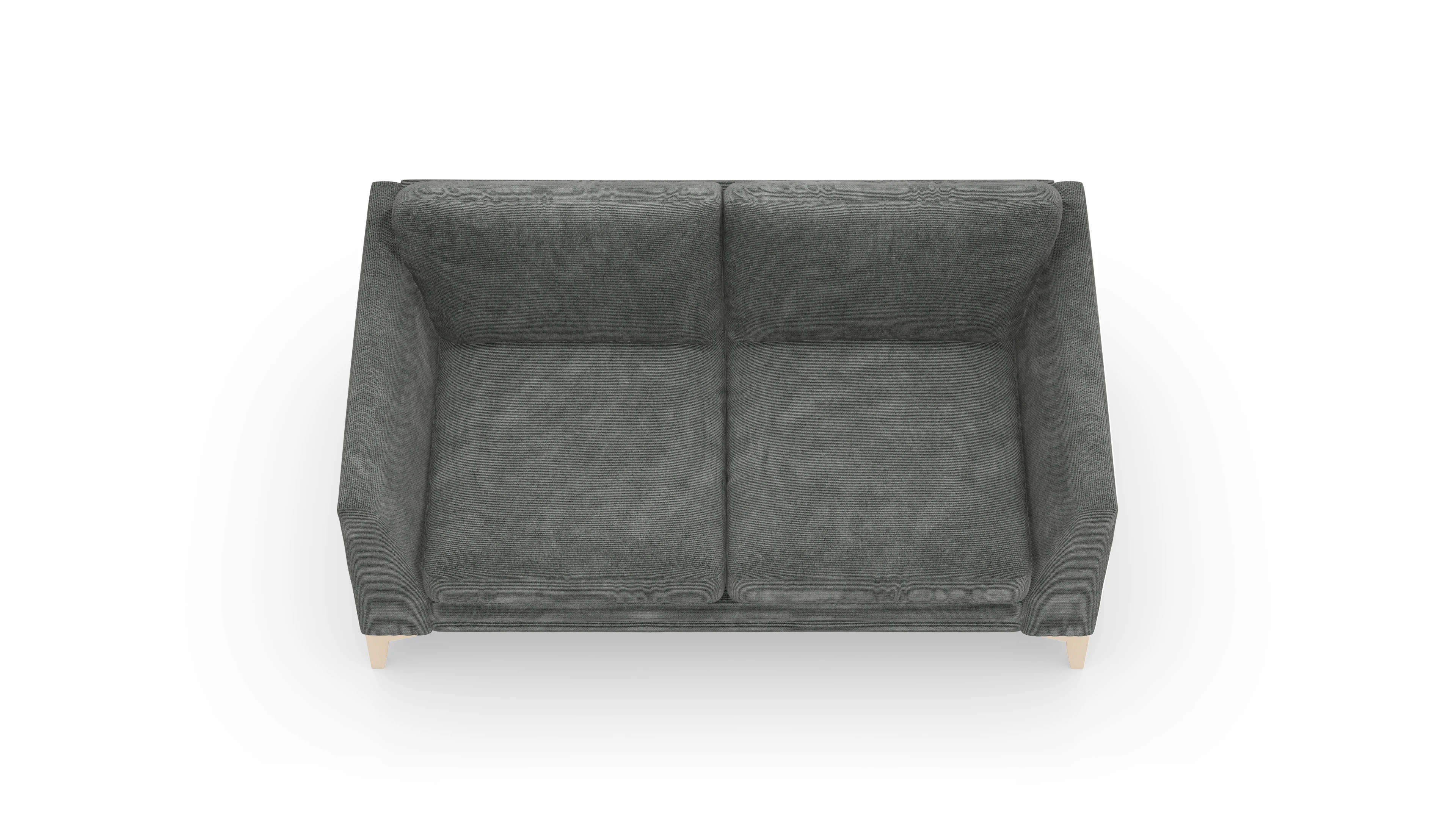 Ansicht des Produktes Fairfield 2-Sitzer in Stoff grau