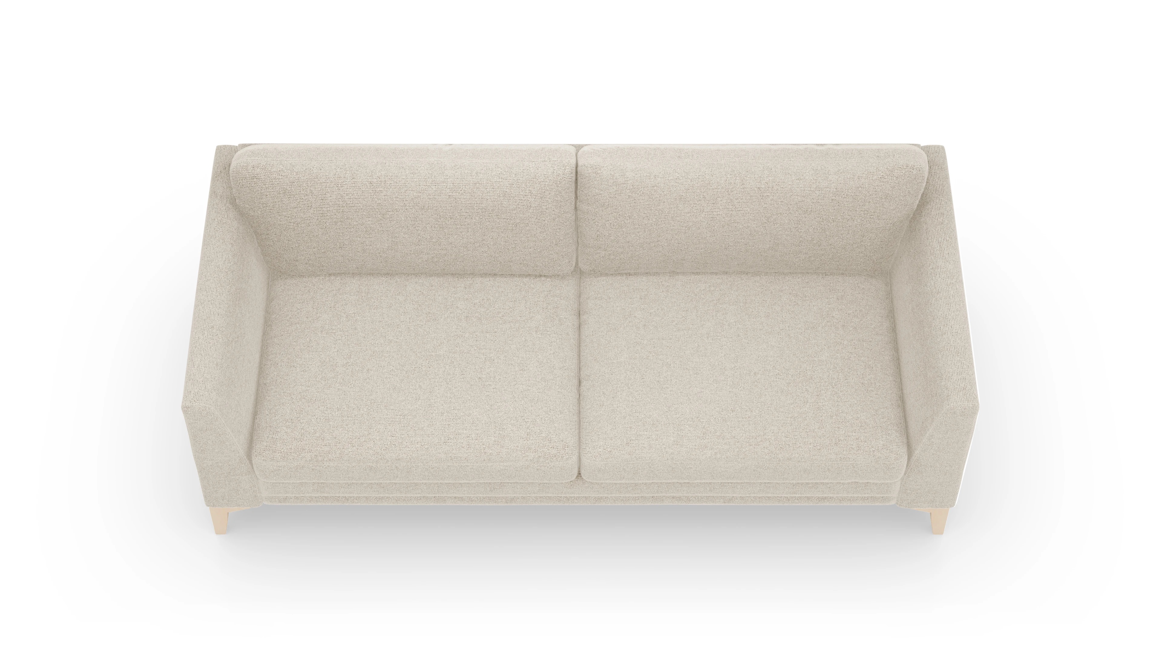Stoffsofa Fairfield Ansicht des Produktes Fairfield 3-Sitzer in Stoff beige
