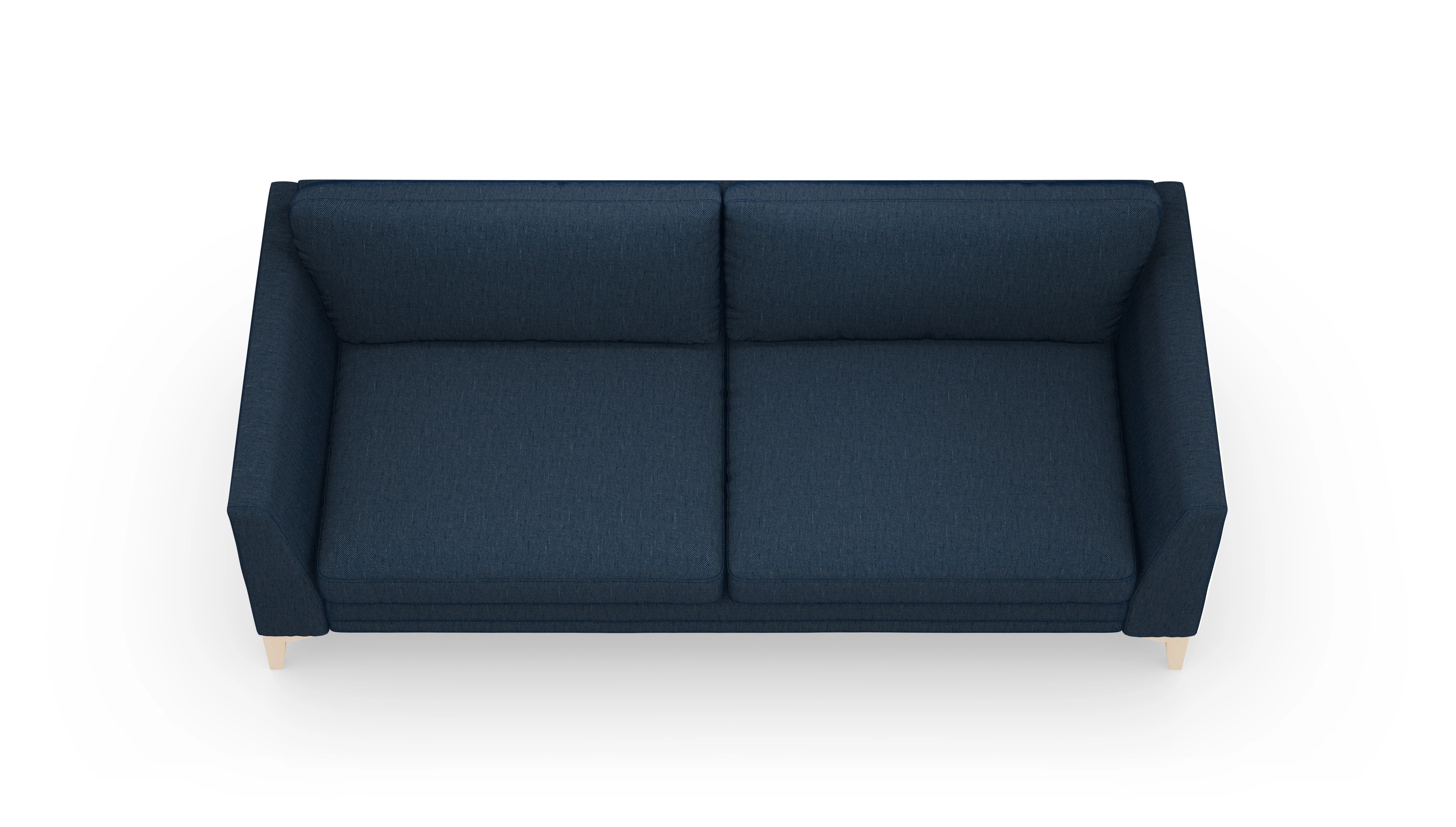 Ansicht des Produktes Fairfield 3-Sitzer in Stoff blau