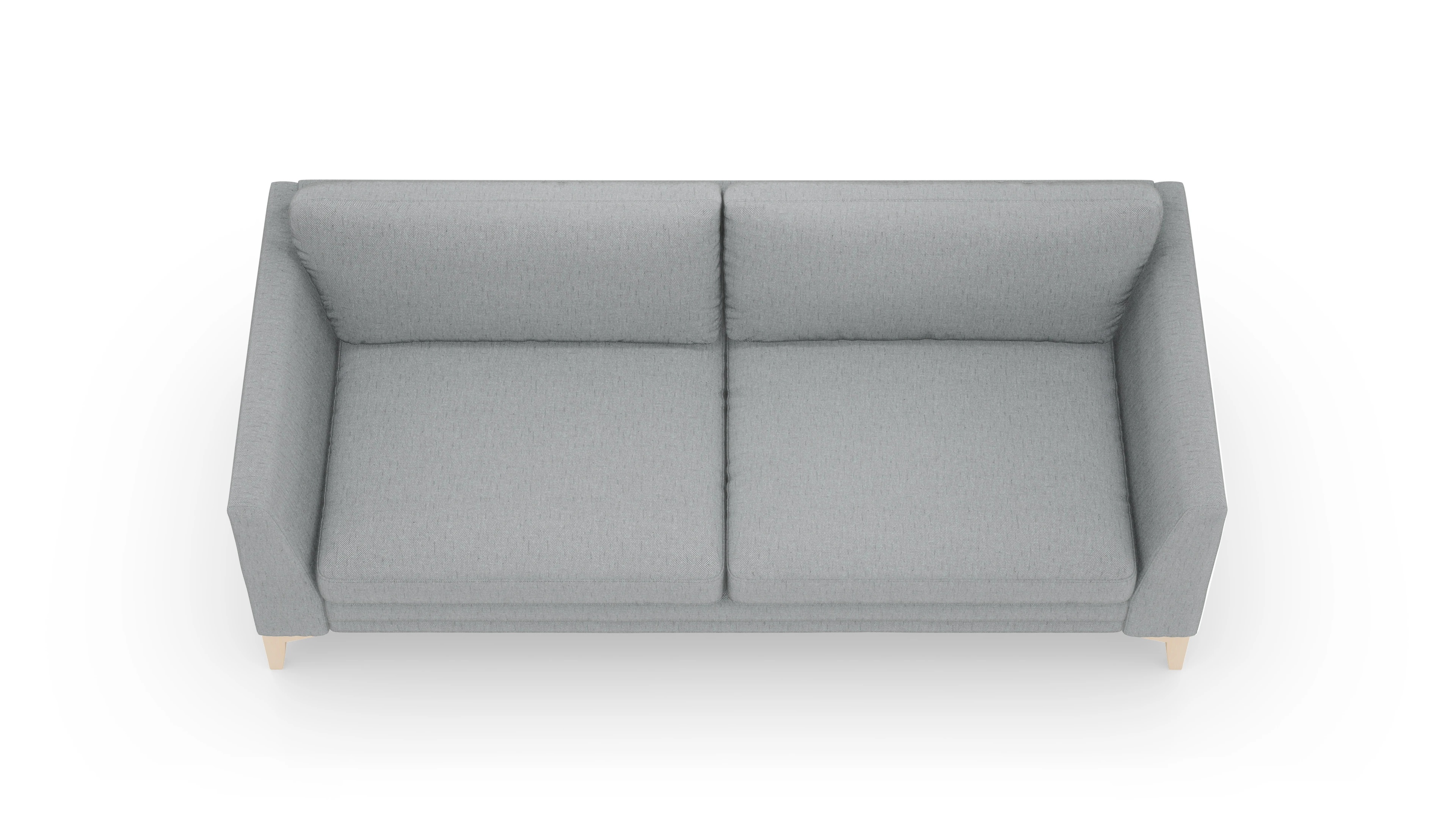 Stoffsofa Fairfield Ansicht des Produktes Fairfield 3-Sitzer in Stoff grau