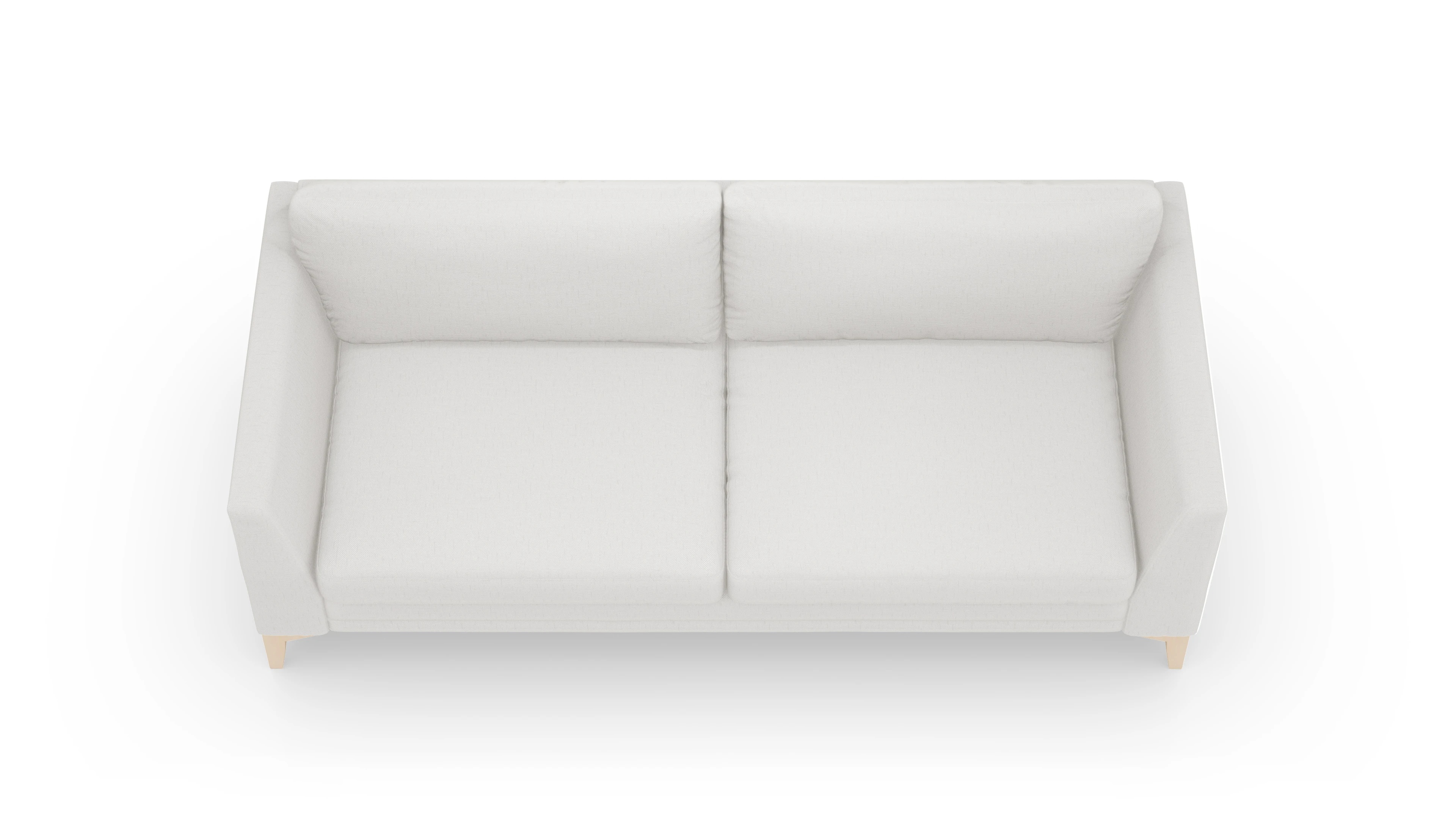 Ansicht des Produktes Fairfield 3-Sitzer in Stoff weiß