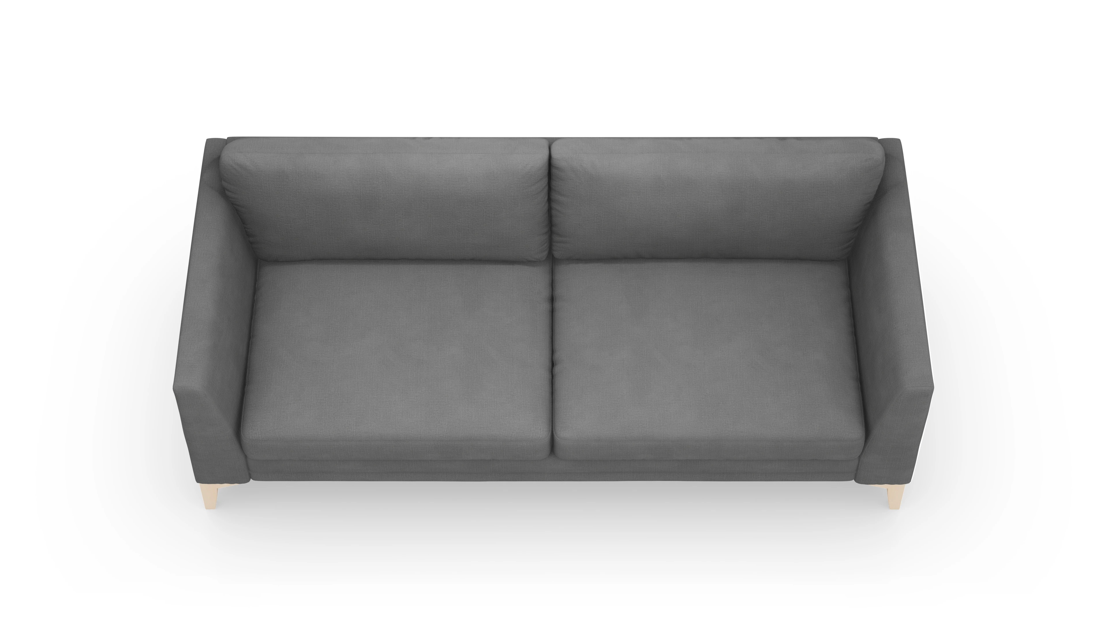 Ansicht des Produktes Fairfield 3-Sitzer in Samt grau