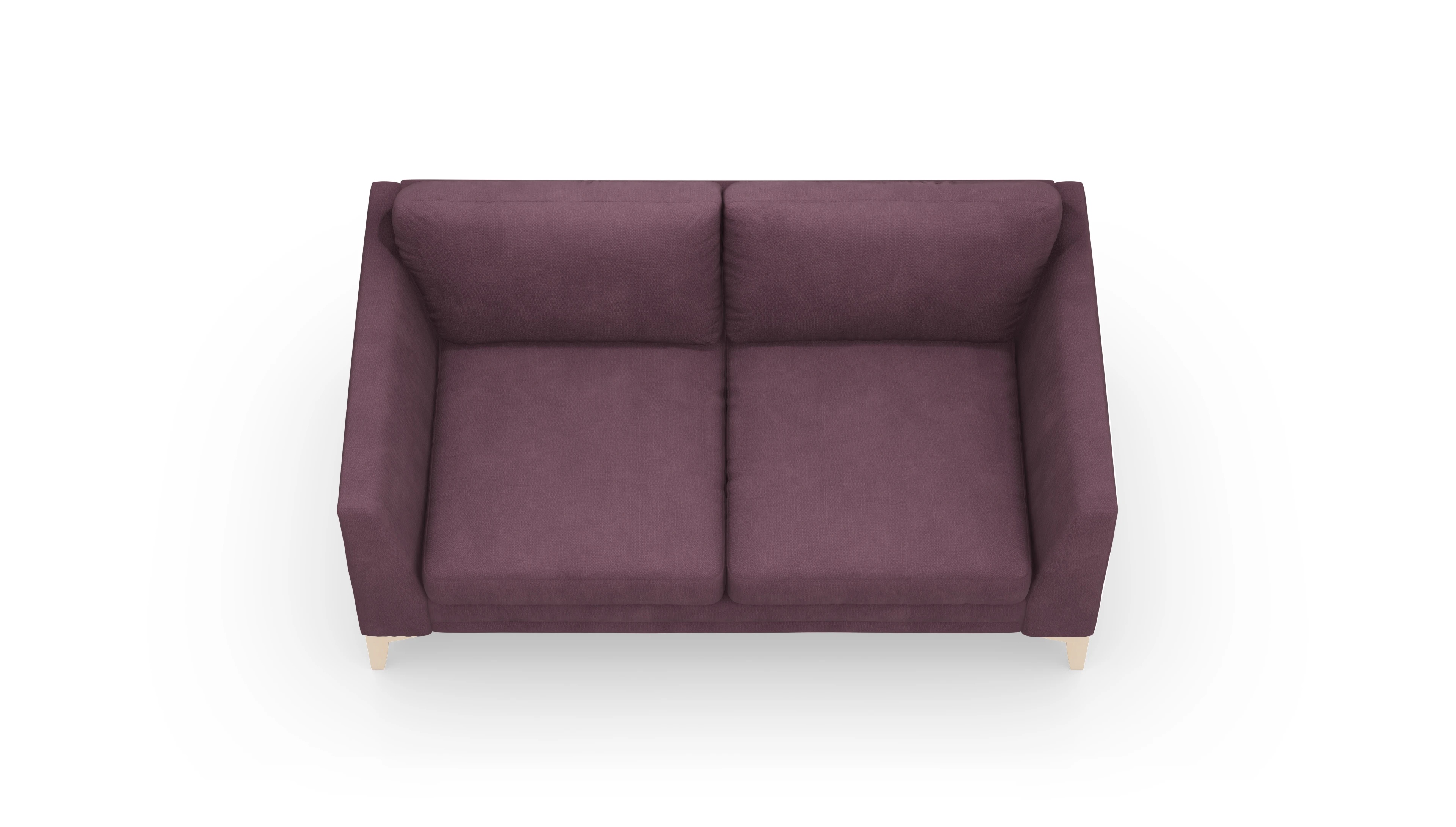 Ansicht des Produktes Fairfield 2-Sitzer in Samt rot