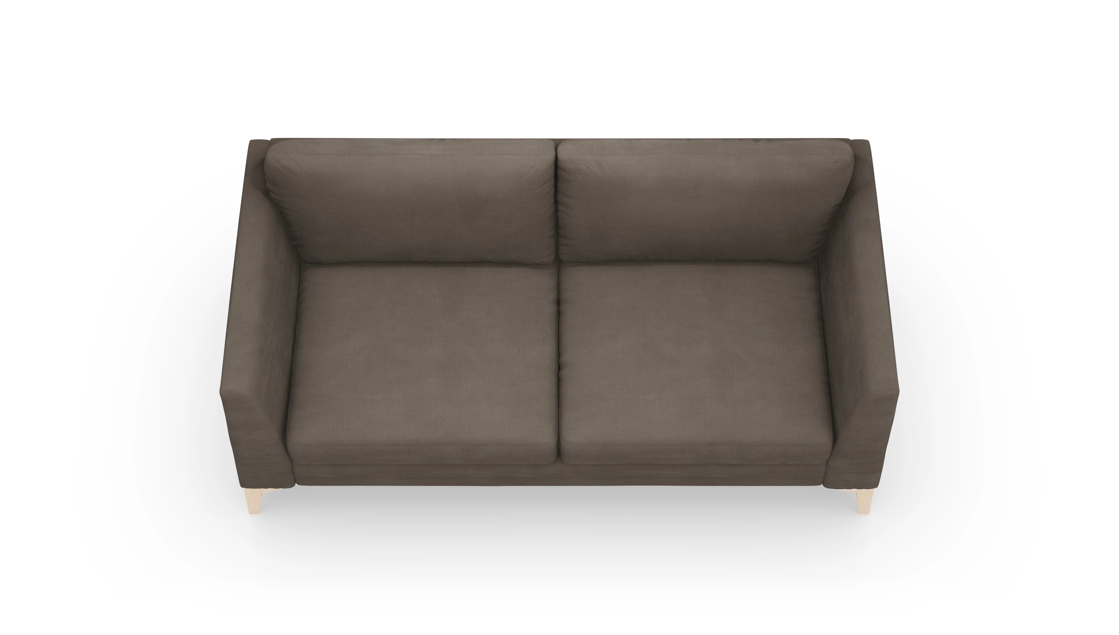 Ansicht des Produktes Fairfield 2,5-Sitzer in Samt braun