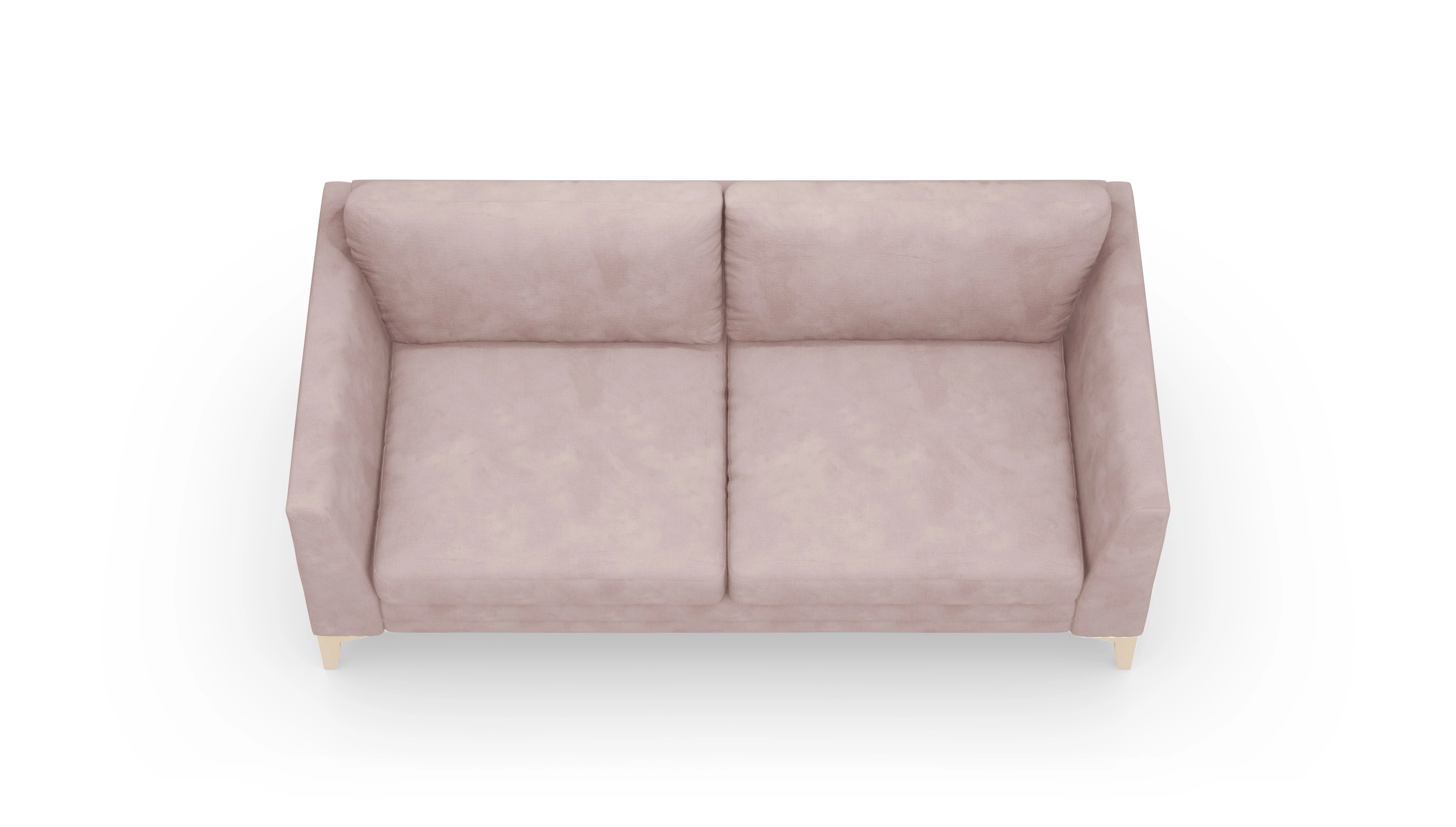 Stoffsofa Fairfield Ansicht des Produktes Fairfield 2,5-Sitzer in Samt rot