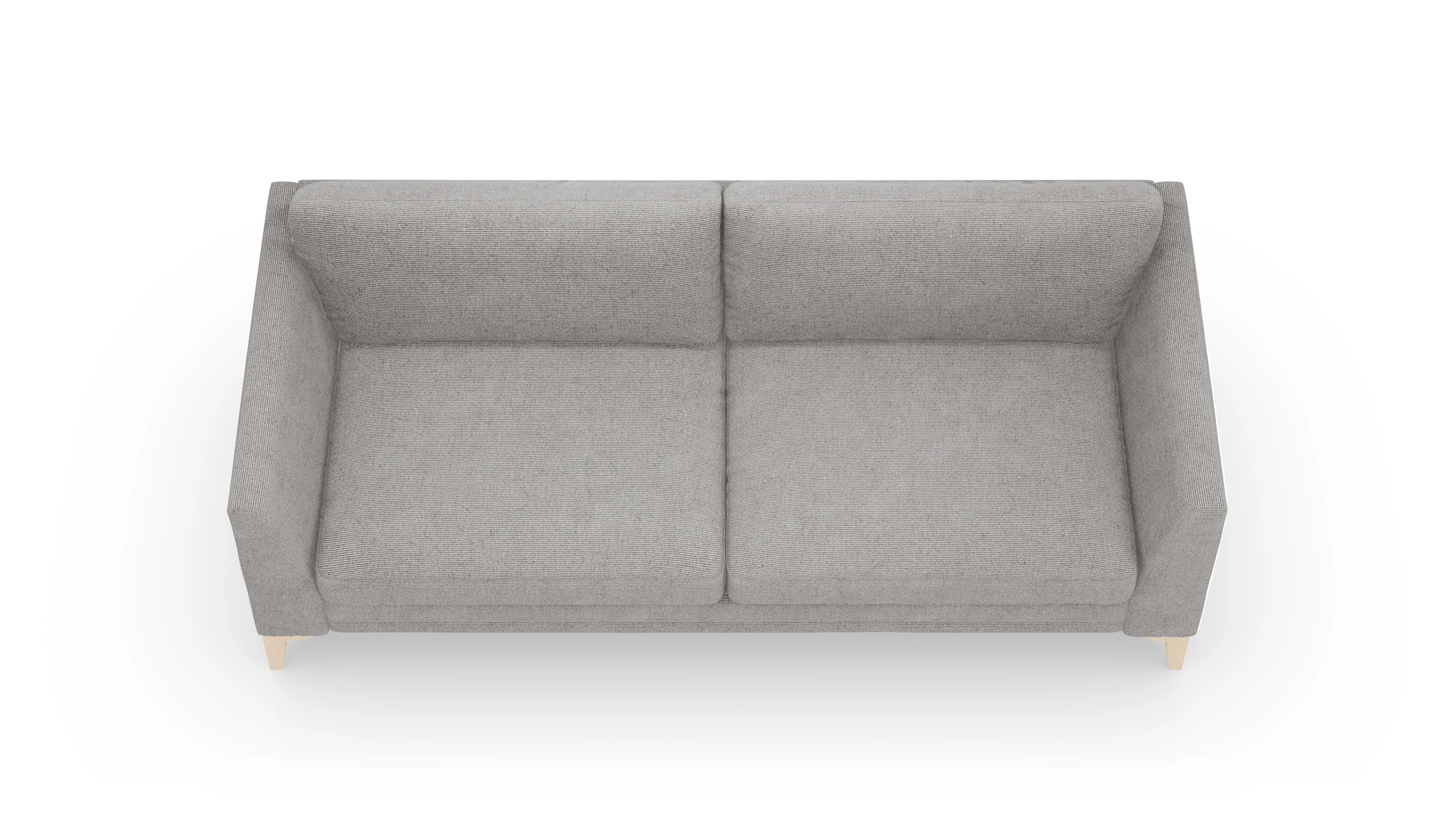 Stoffsofa Fairfield Ansicht des Produktes Fairfield 3-Sitzer in Stoff grau