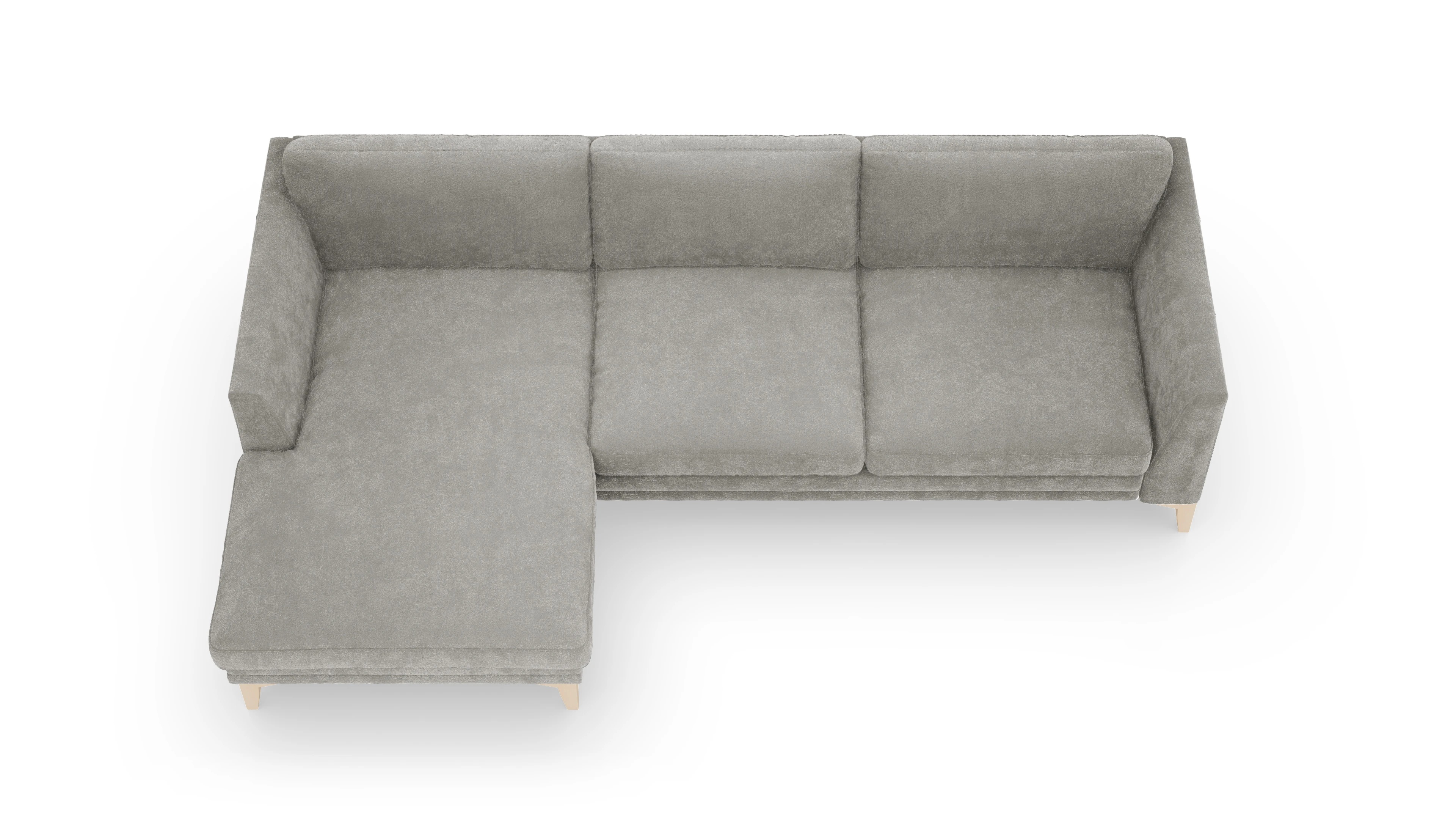 Ansicht des Produktes Fairfield Sofa mit Rec links in Stoff beige