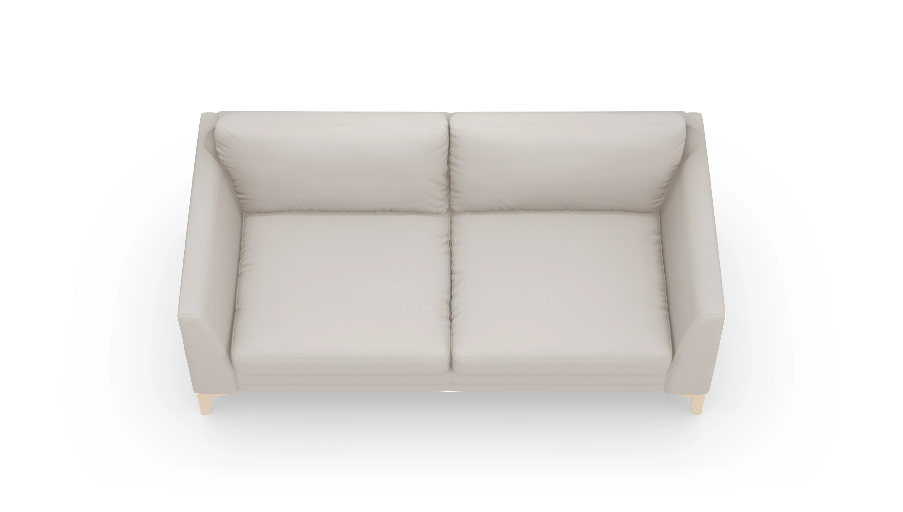 Ansicht des Produktes Fairfield 2,5-Sitzer in Leder grau