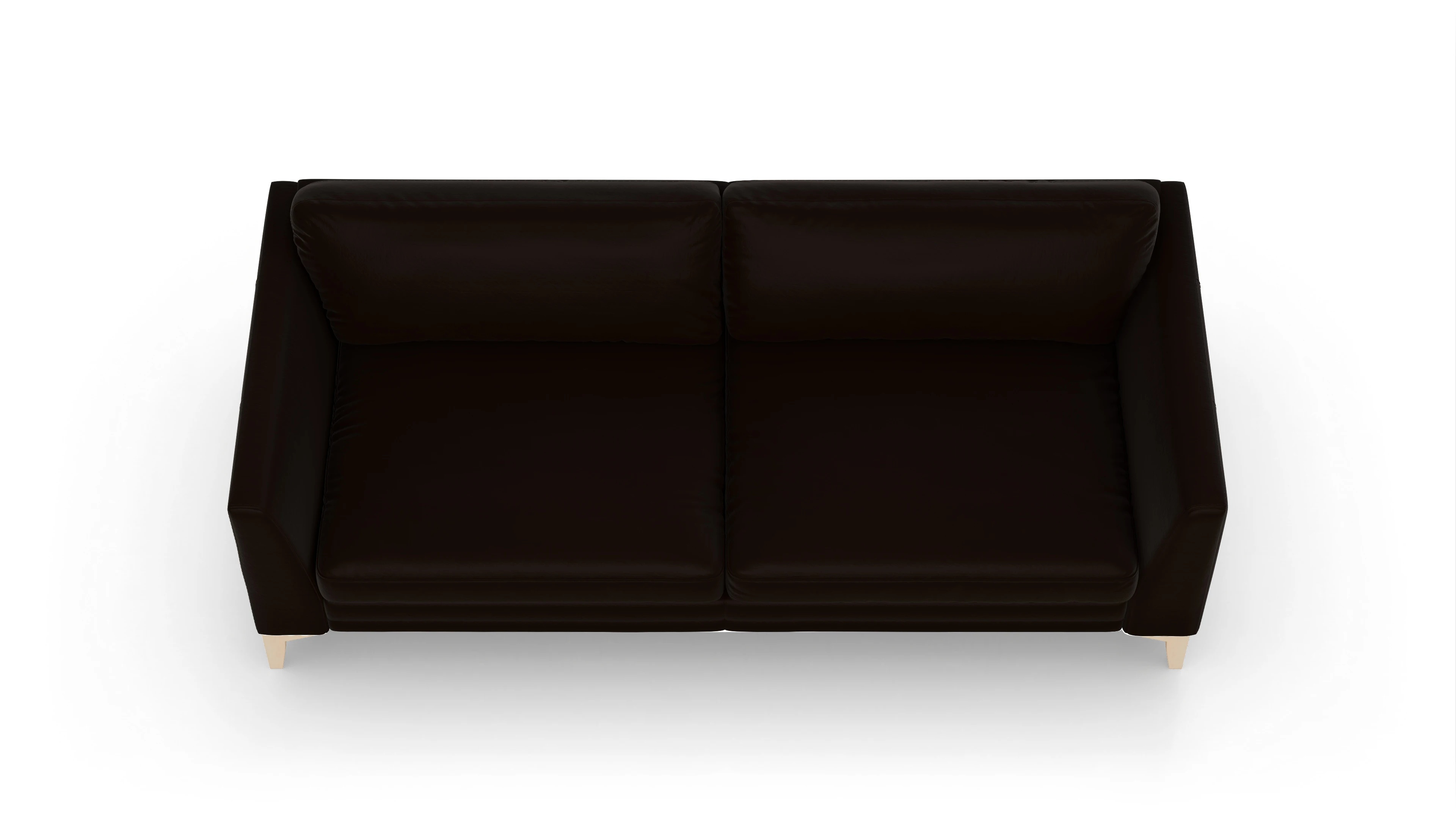 Ansicht des Produktes Fairfield 3-Sitzer in Leder braun