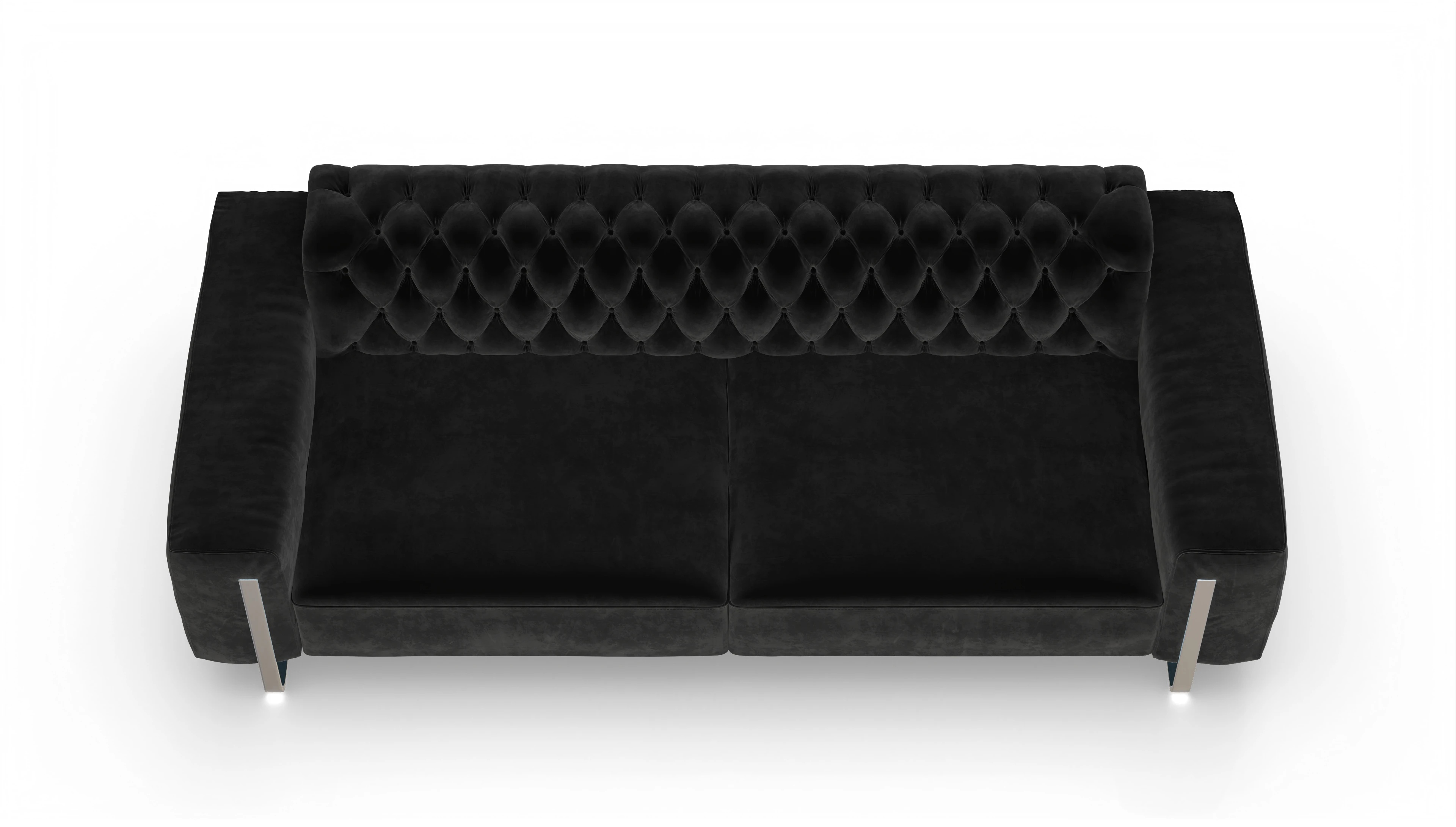 Ansicht des Produktes Nox 4-Sitzer in Samt schwarz