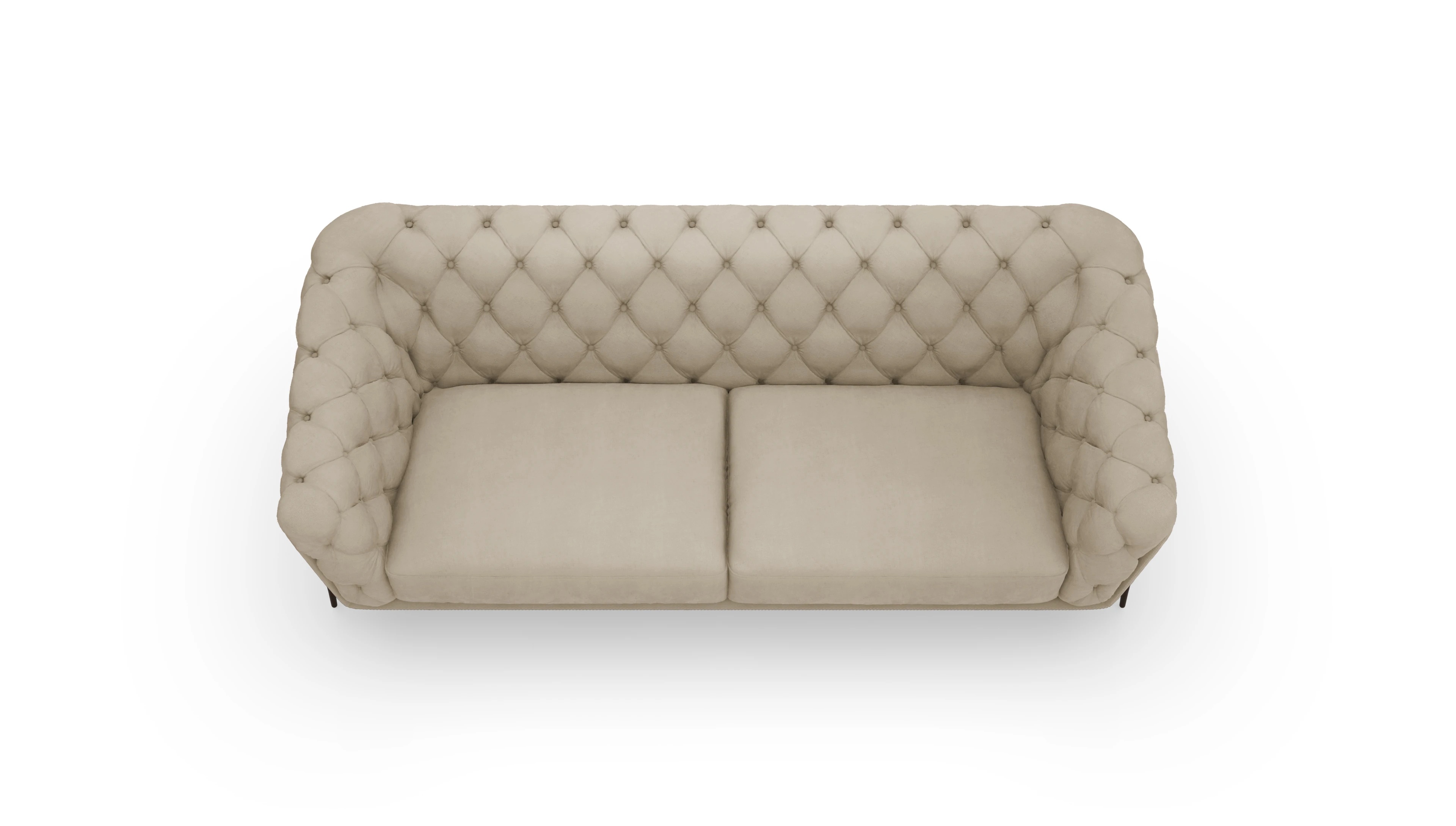 Ansicht des Produktes Alba 4-Sitzer in Samt beige