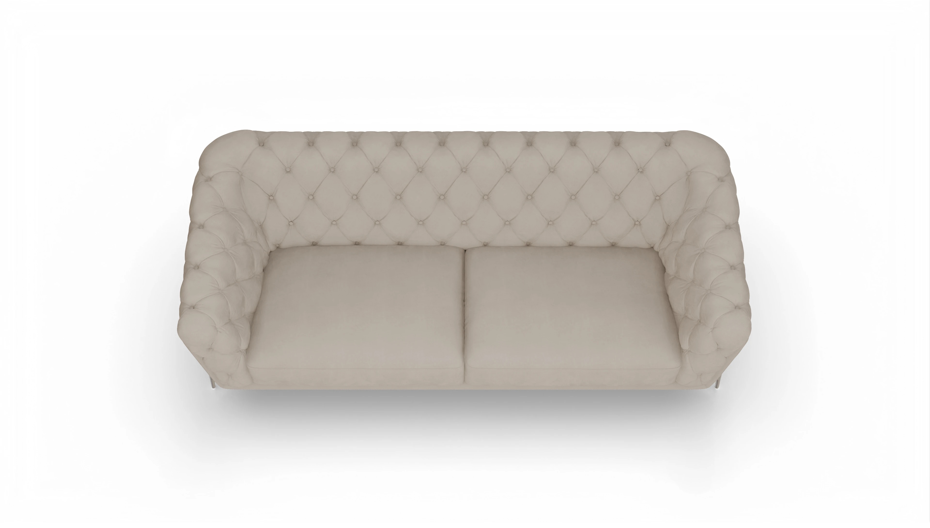 Ansicht des Produktes Alba 4-Sitzer in Samt beige