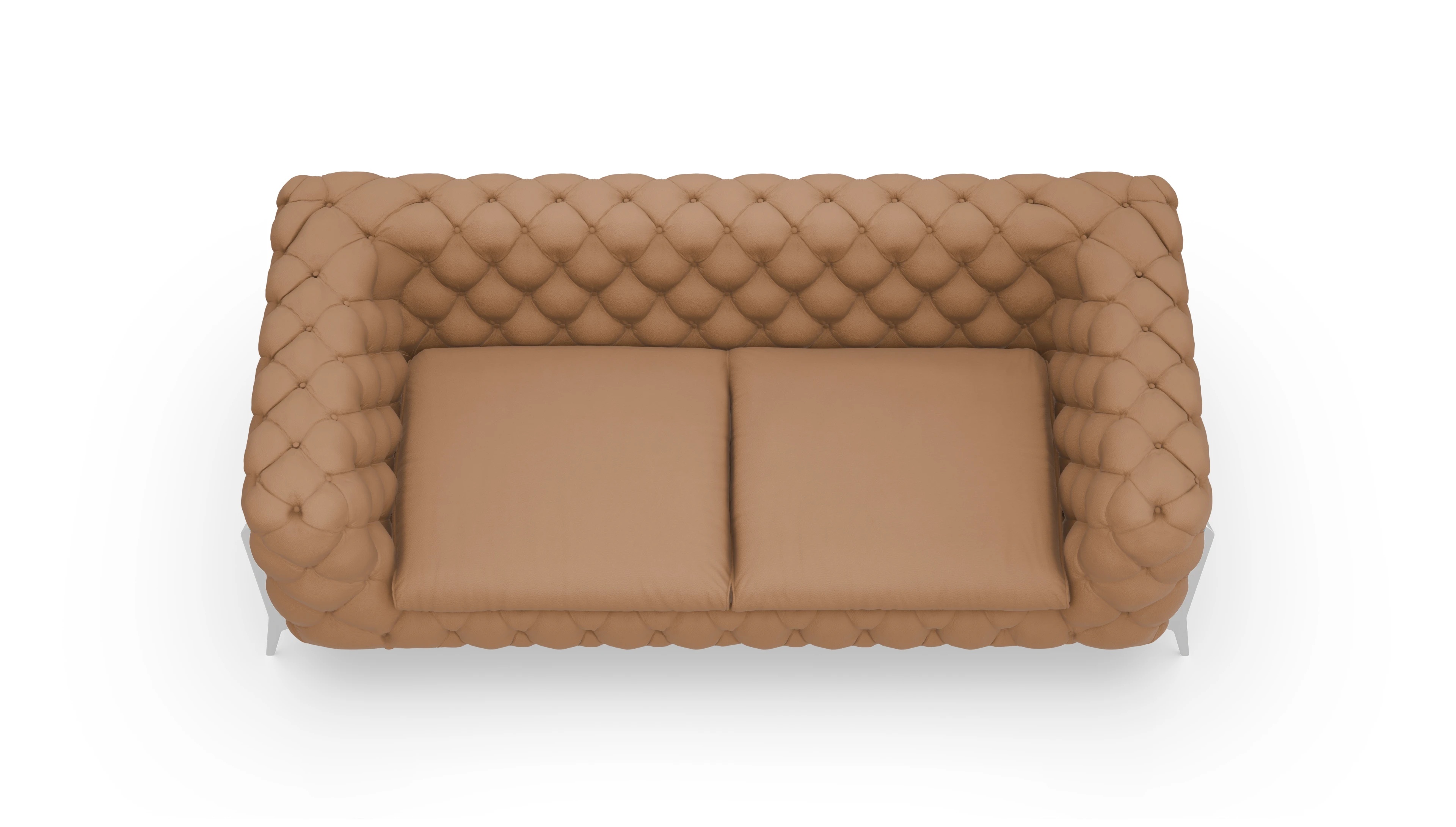 Ansicht des Produktes Juno 3-Sitzer in Leder cognac