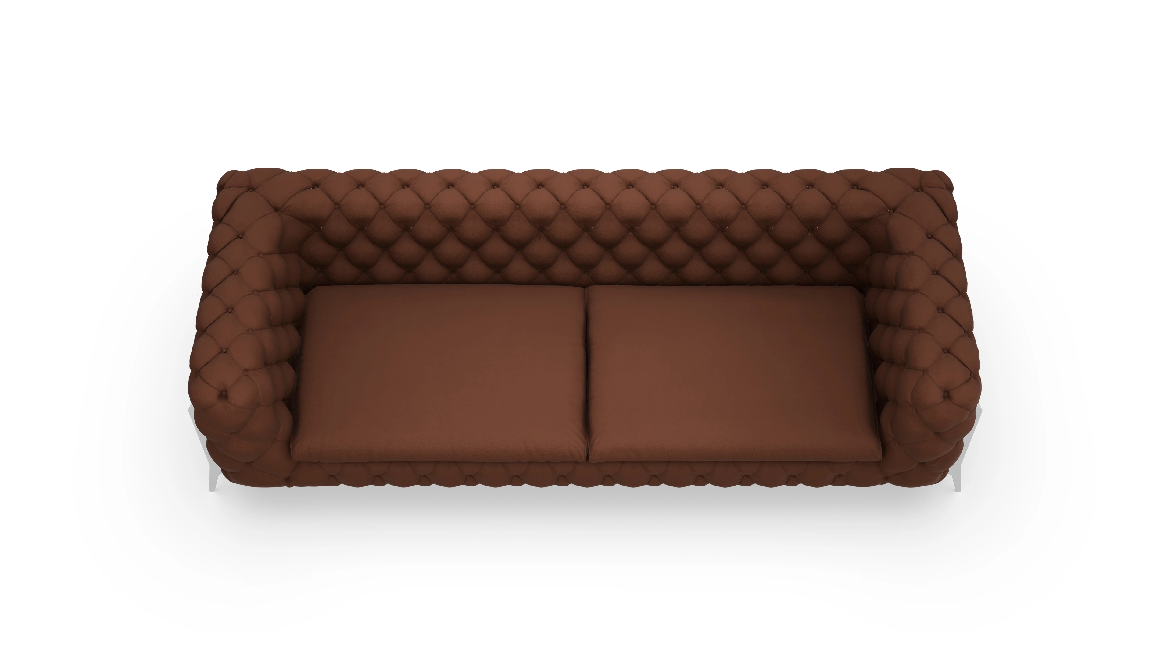 Ansicht des Produktes Juno 4,5-Sitzer in Leder braun